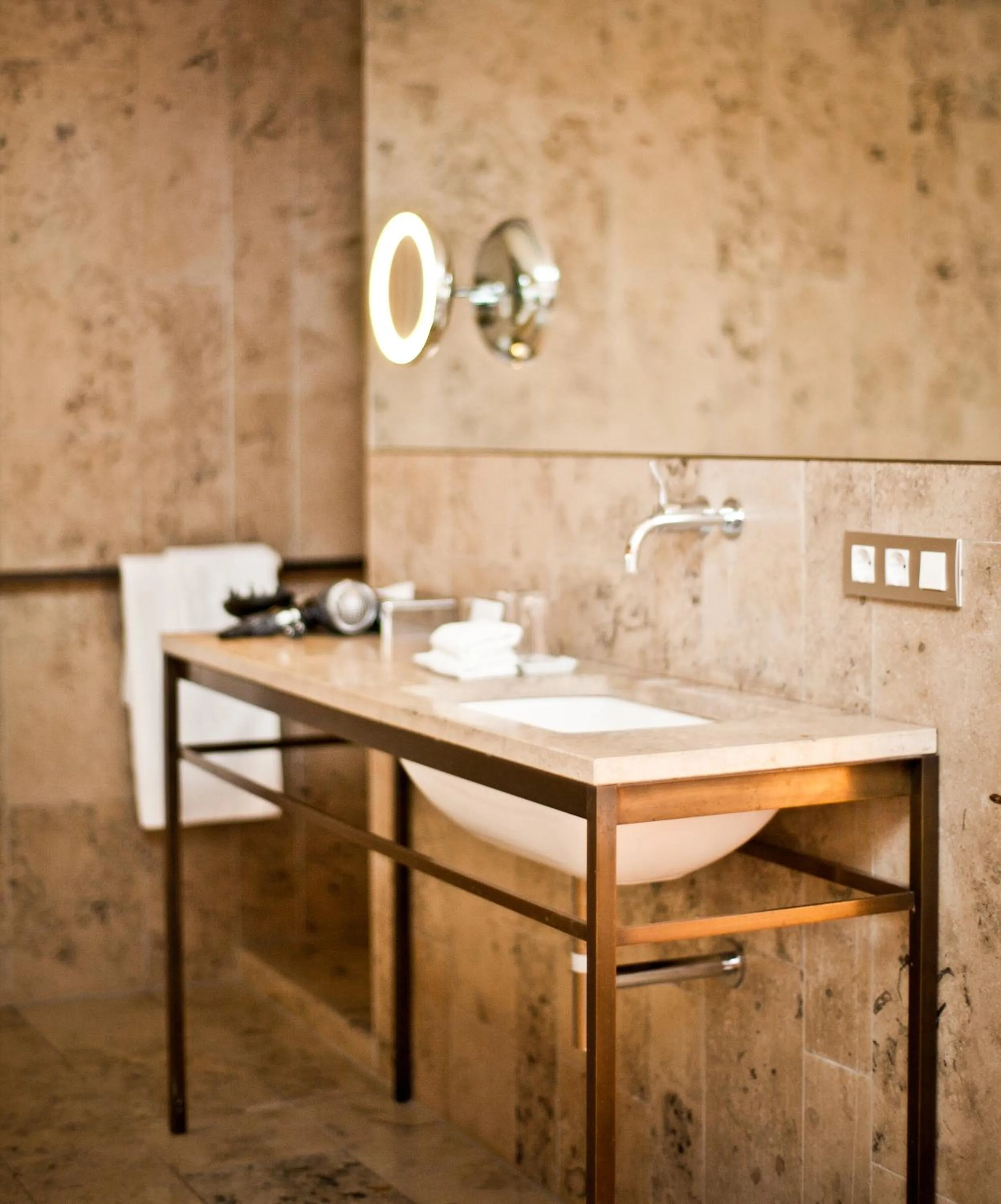 Bathroom in CORTIINA Hotel