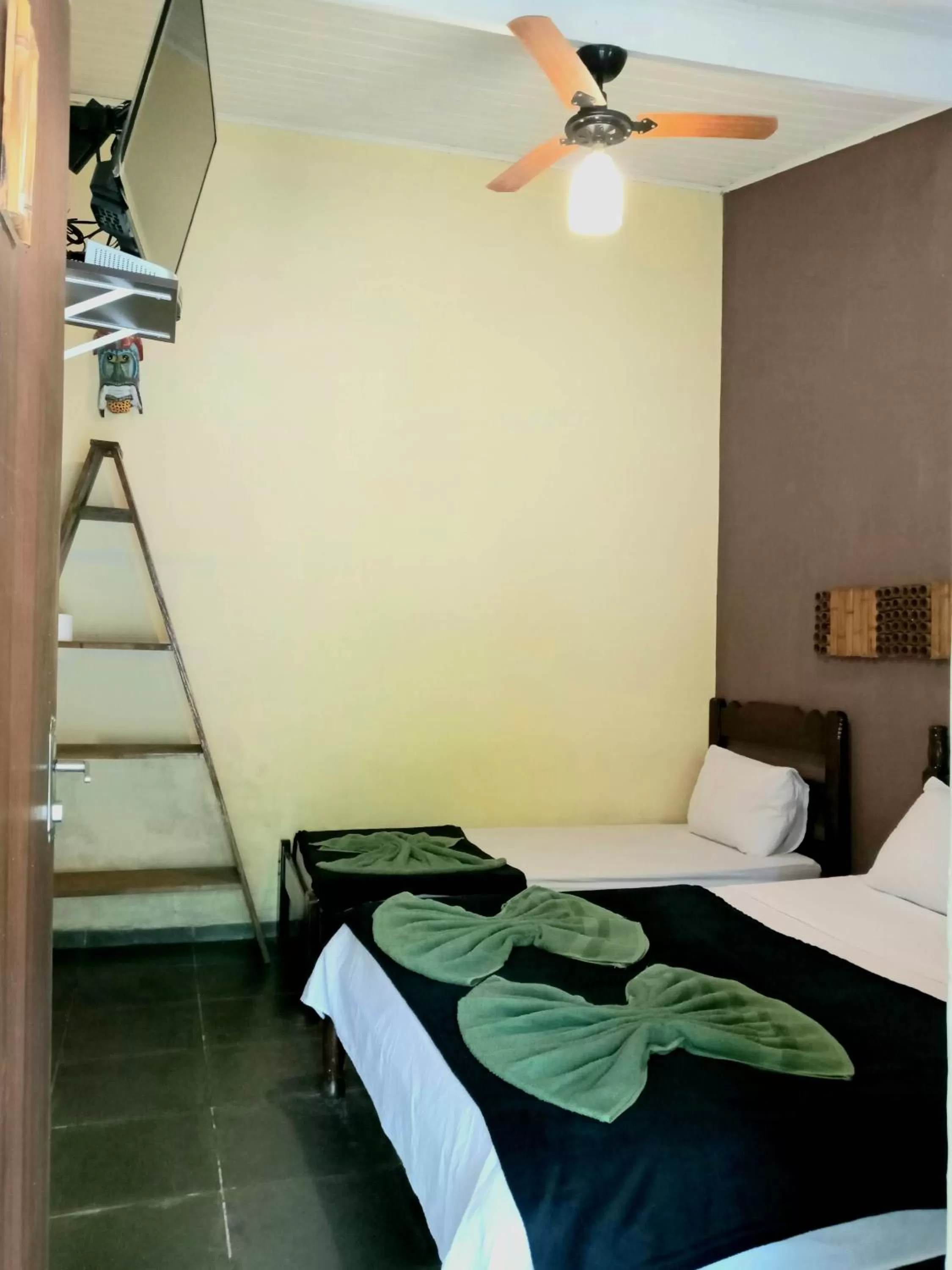 Bed in Pousada e Hostel Marthi