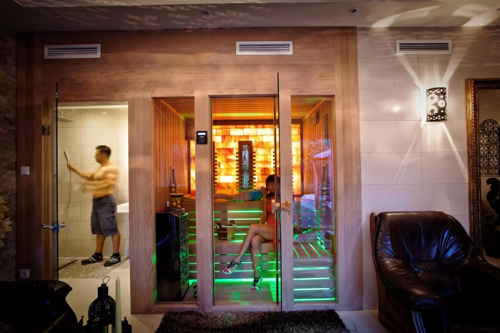 Spa and wellness centre/facilities in Casablanca Panzió