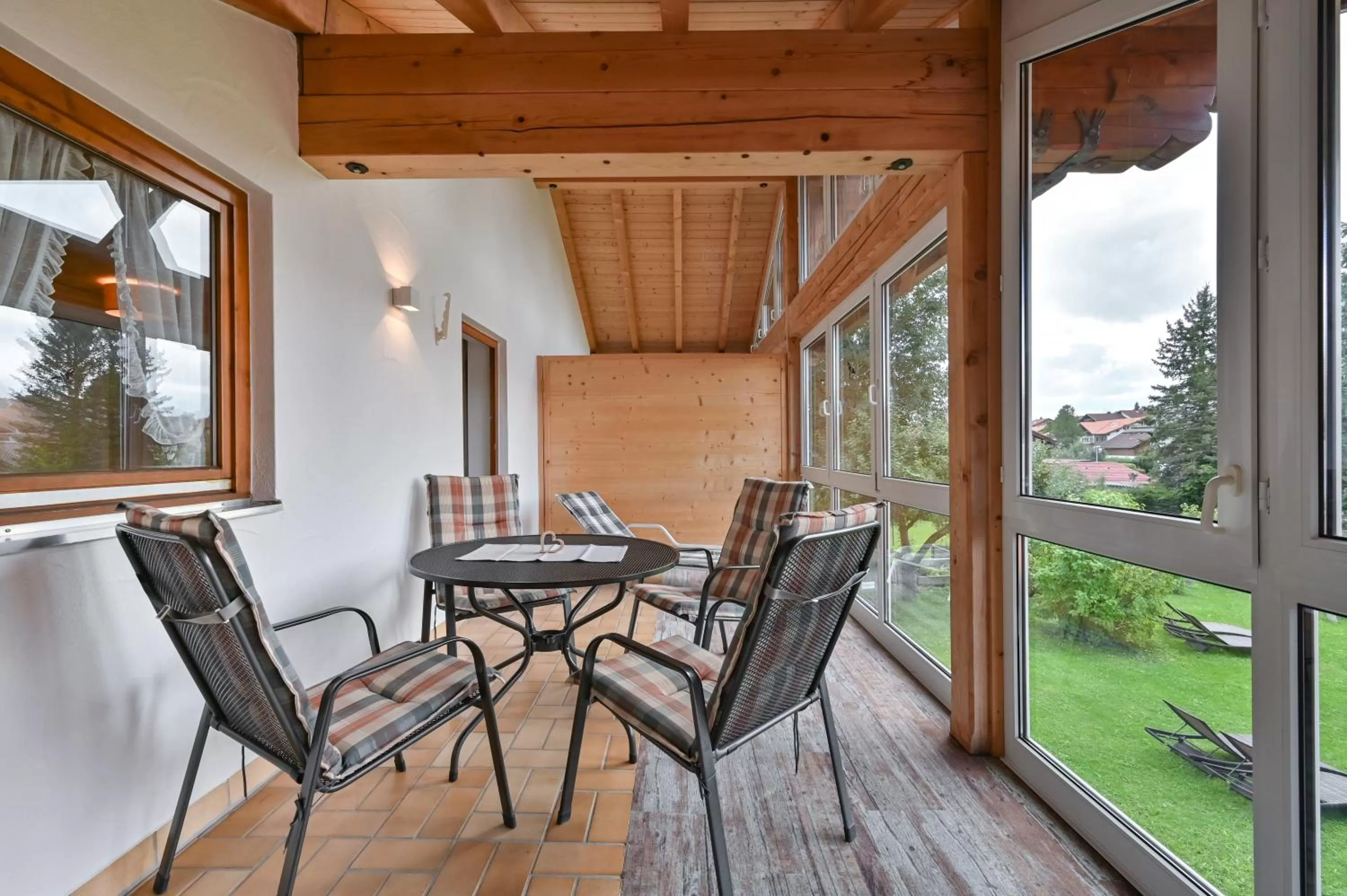 Balcony/Terrace in Landhaus Grobert