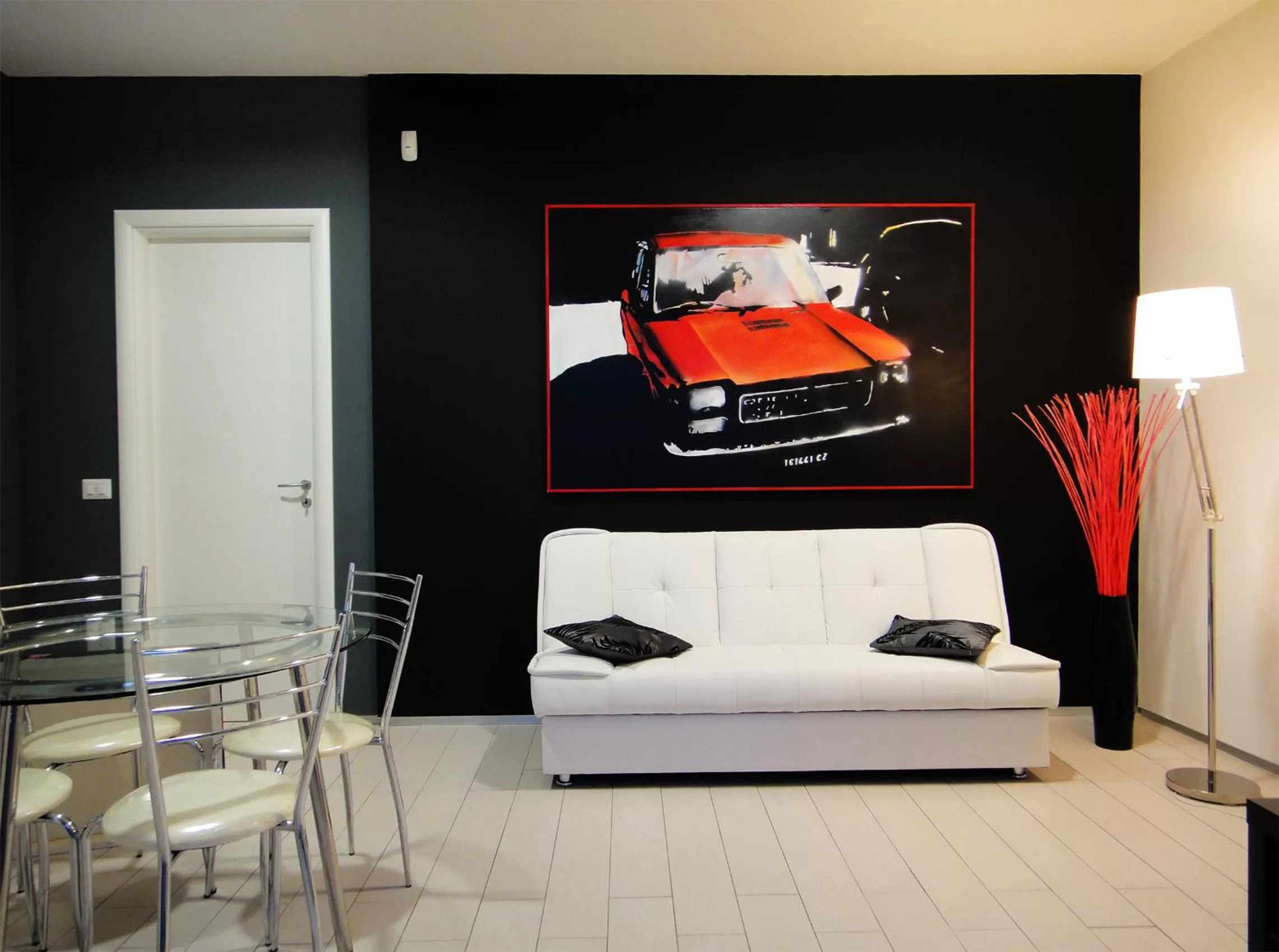 Living room, Seating Area in Villino Erminia - Seaside Art b&b