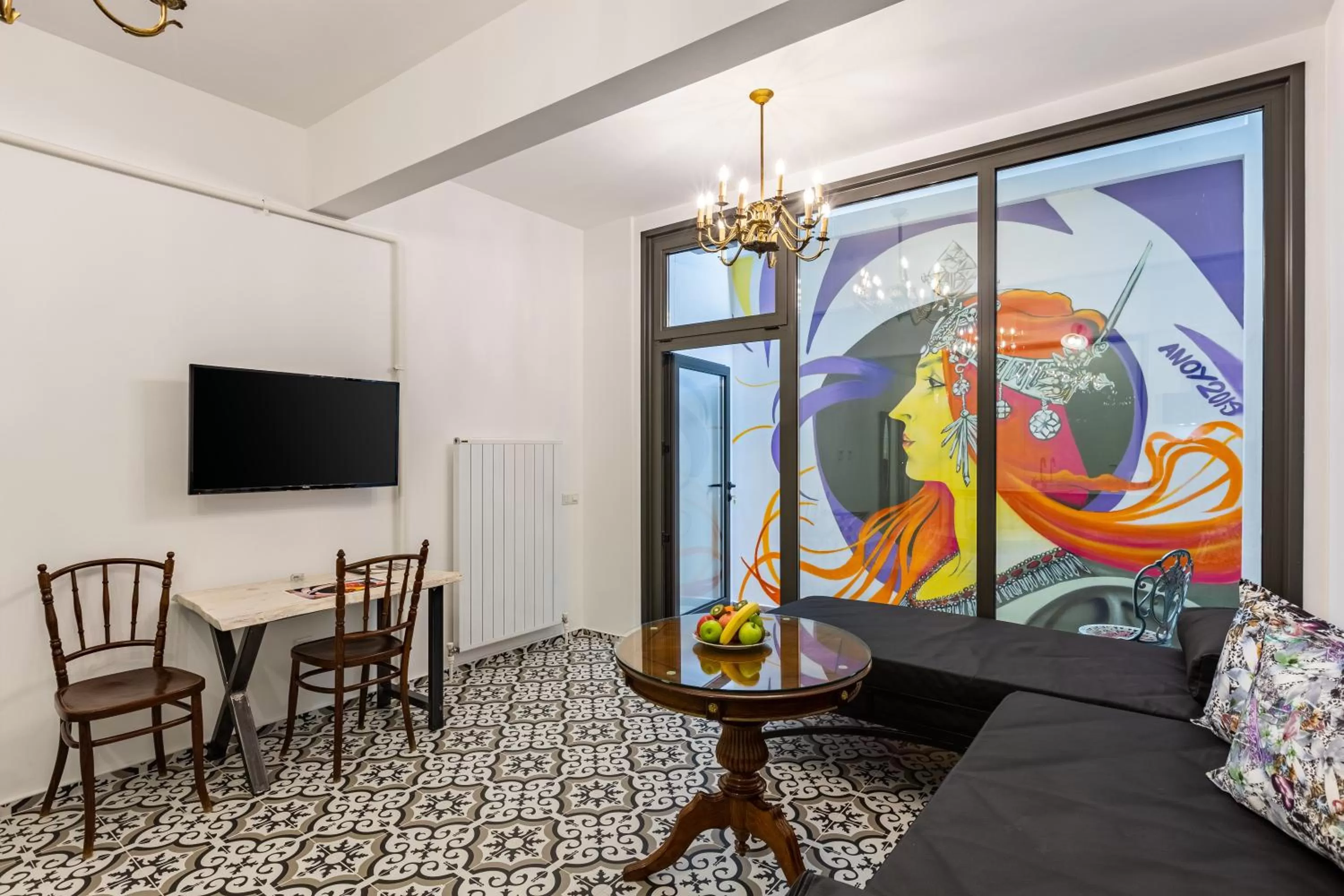 Balcony/Terrace in Villa Pera Suite Hotel