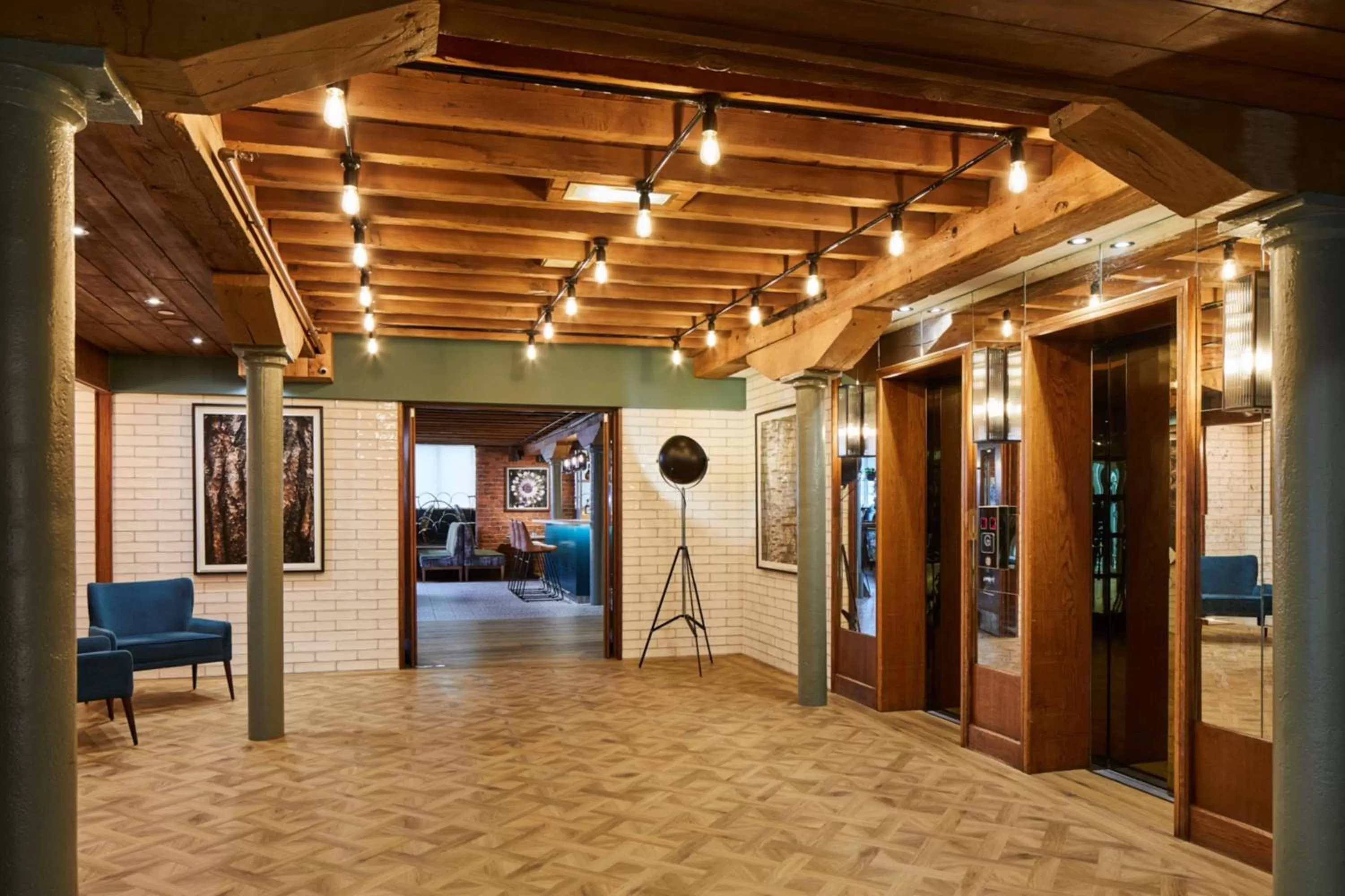 Lobby or reception in Manchester Marriott Victoria & Albert Hotel