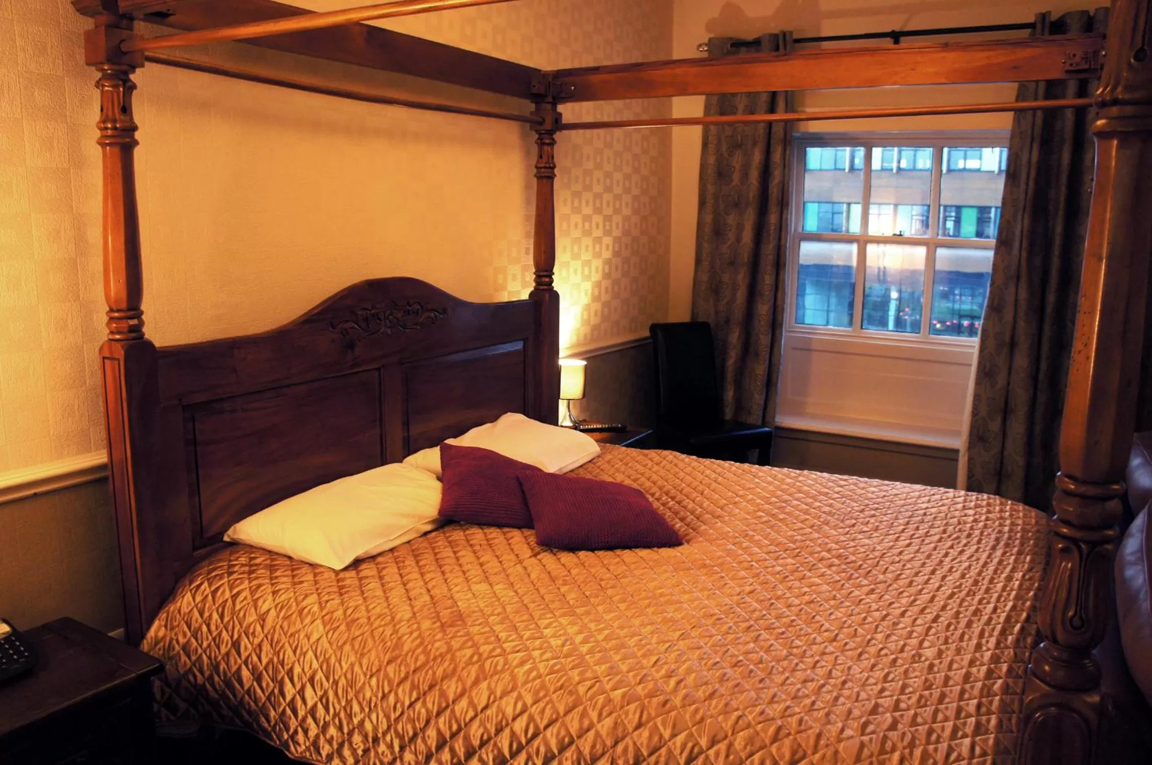 Bed in York House Hotel