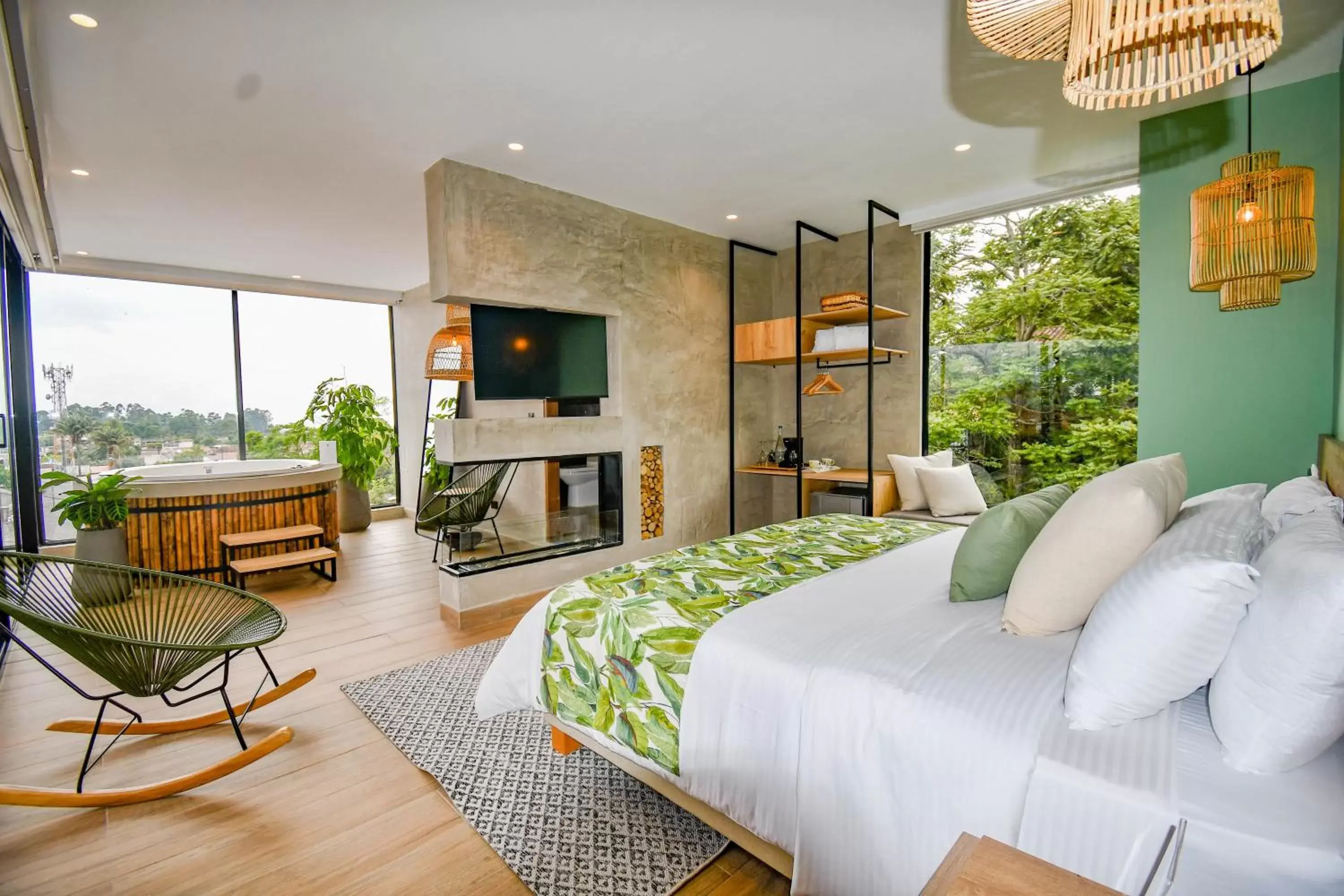 Suite with City View in Hotel Salento Real Eje Cafetero Suite with City View in Hotel Salento Real Eje Cafetero