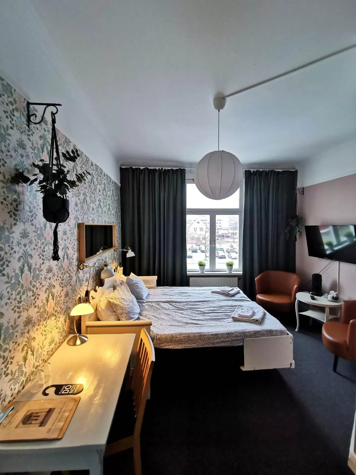 Bed in Hotell Temperance