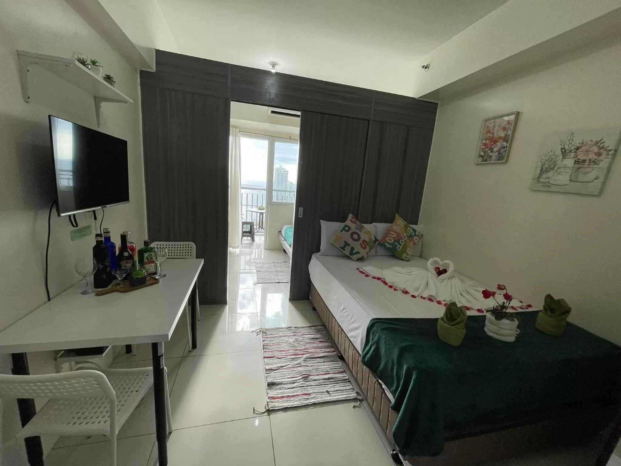 Bed in Green Residences Staycation by PBYY