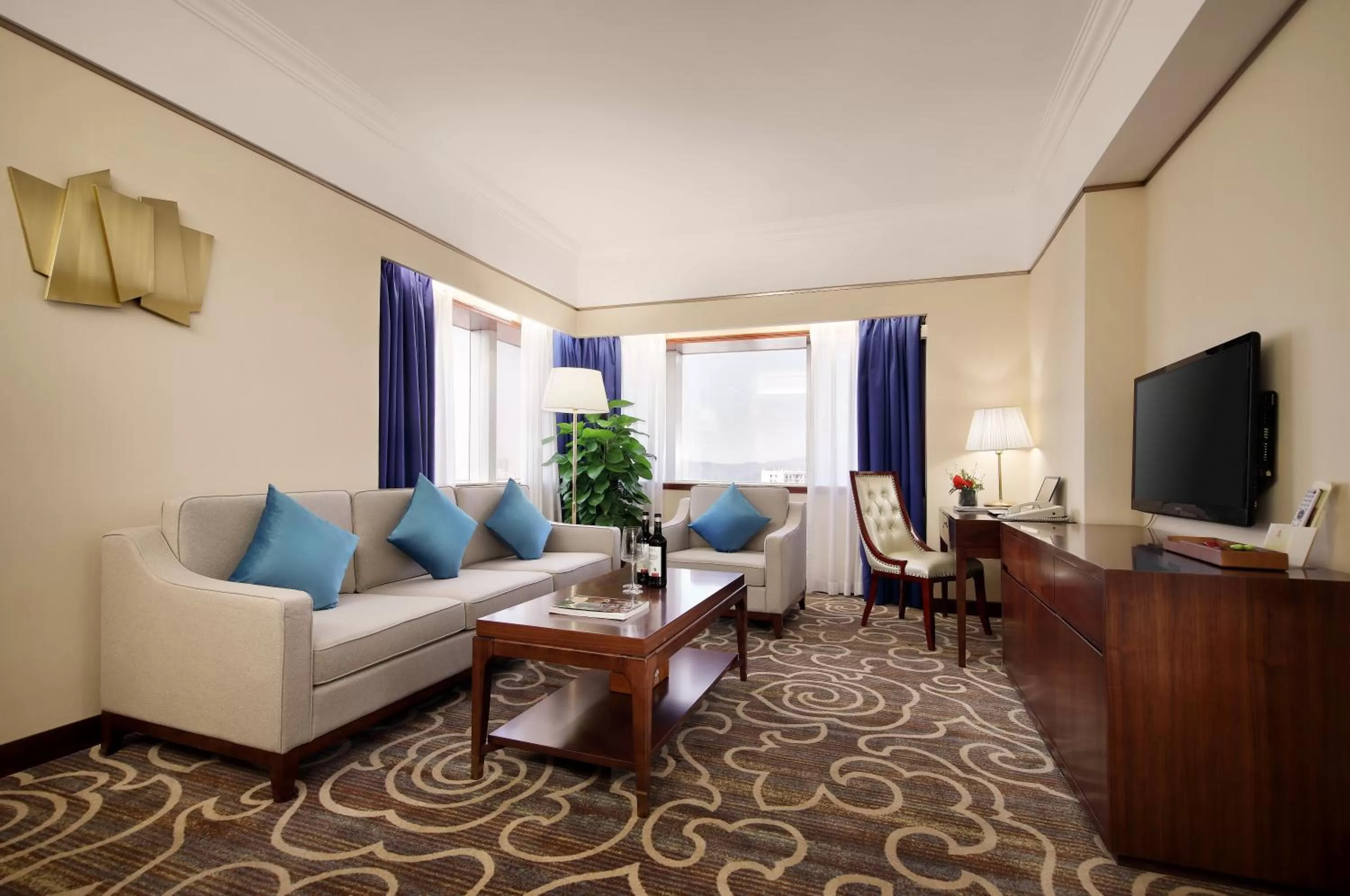 Living room in Asia International Hotel Guangdong