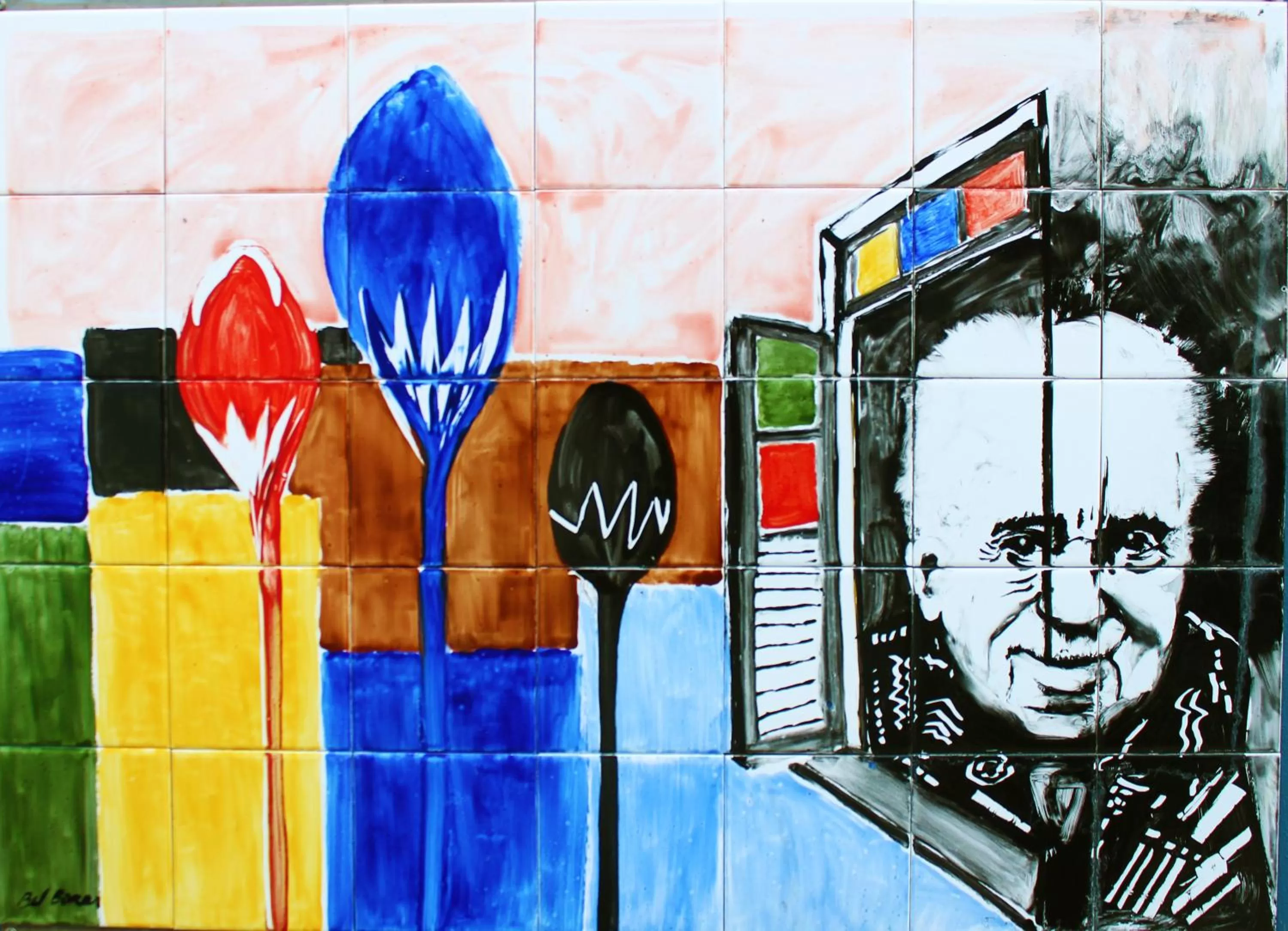 Decorative detail in Green 53 Boutique Hotel