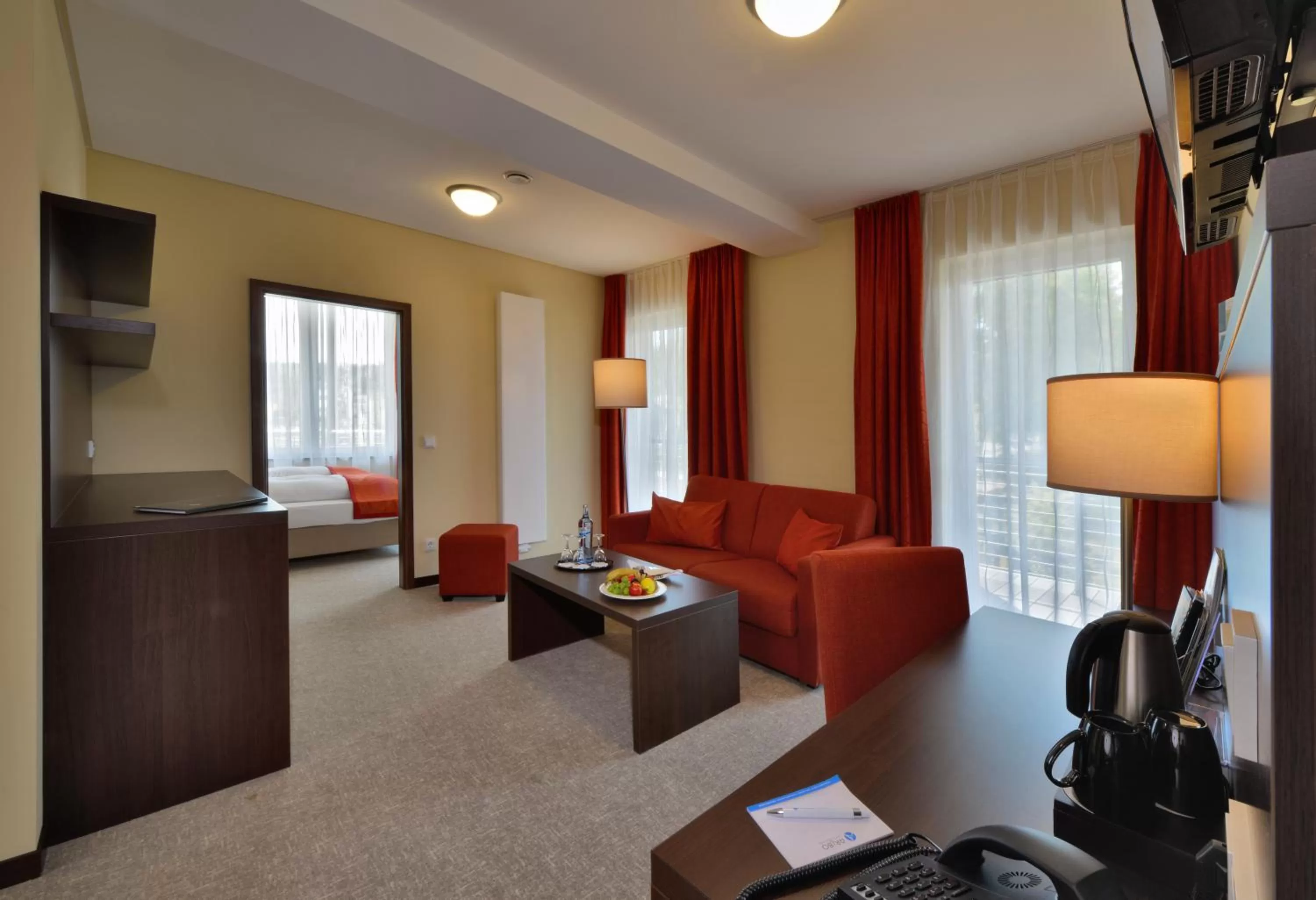 Living room in Aribo Hotel