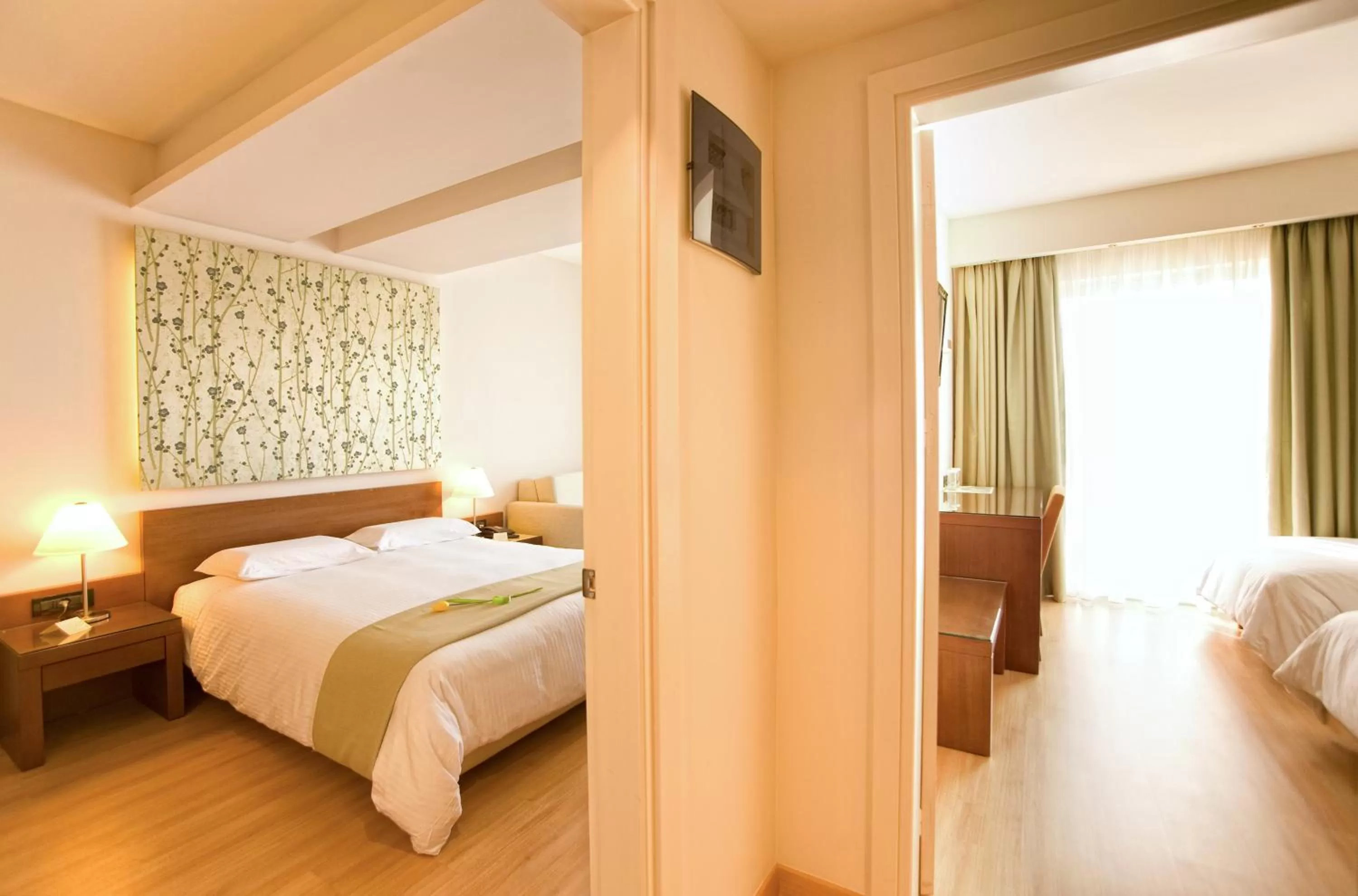 Bedroom, Bed in Pharae Palace