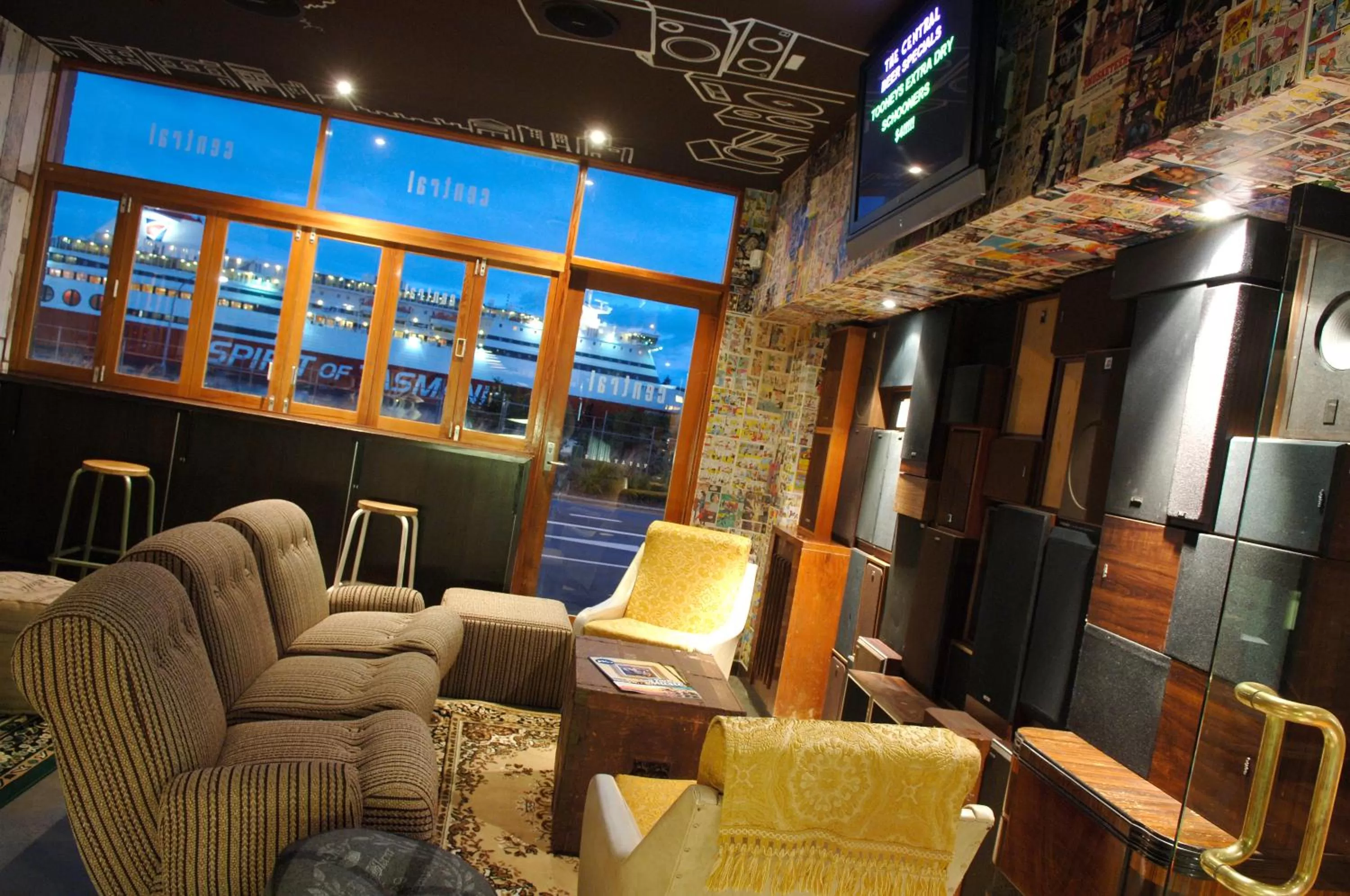 On site in The Formby Hotel