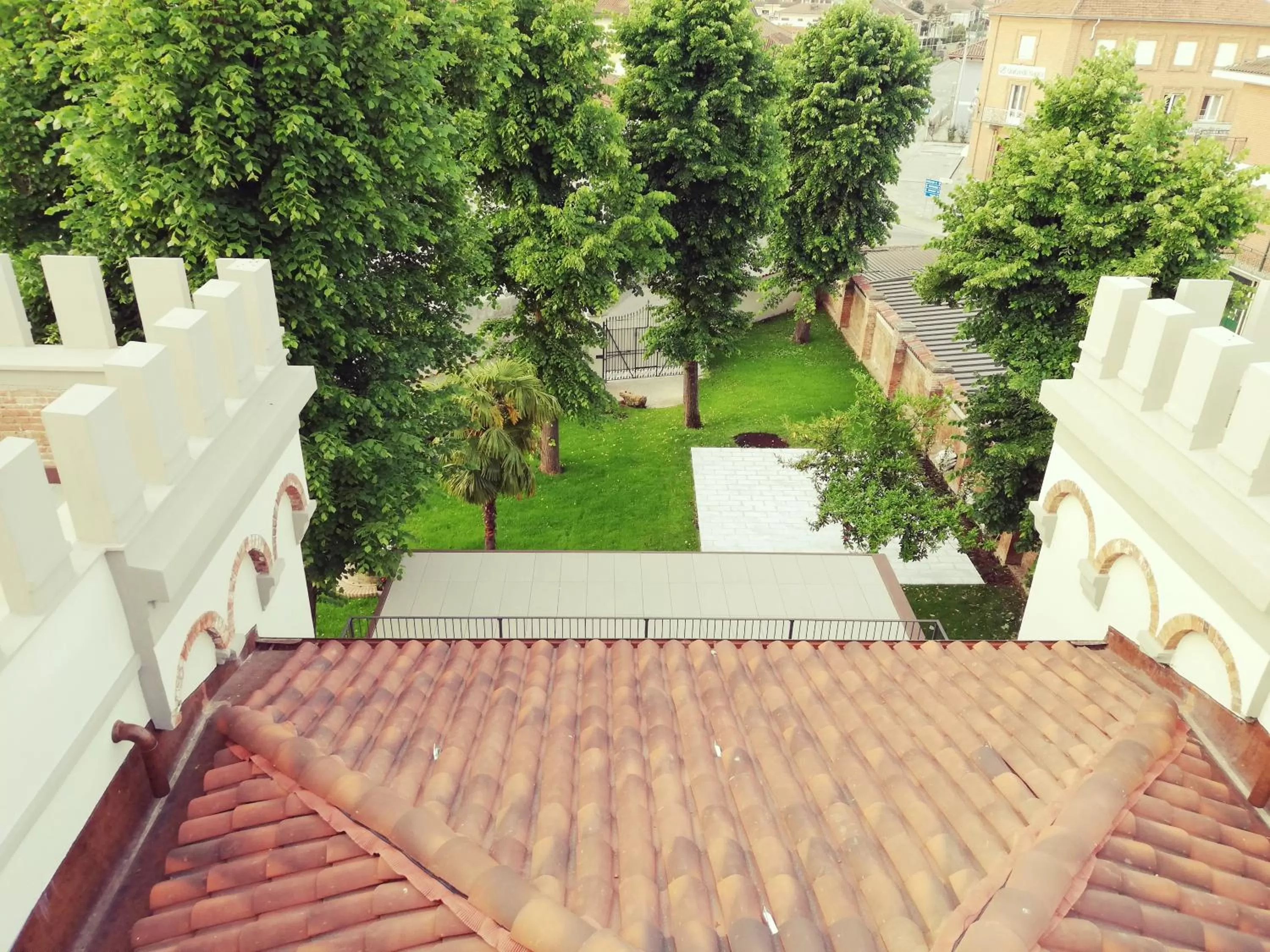 Garden view in VILLA BERNASCONI