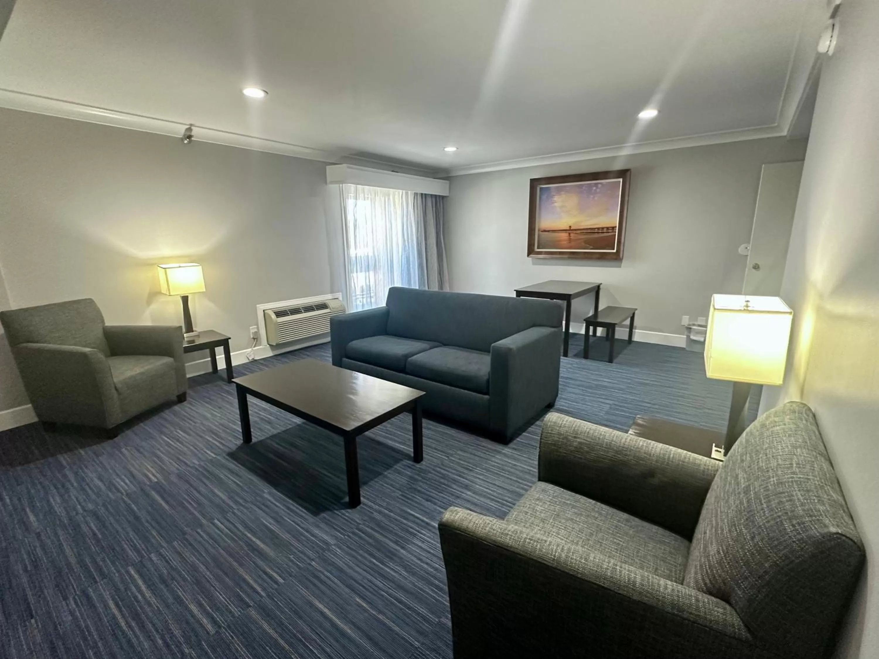 Seating area in The Pacific Inn