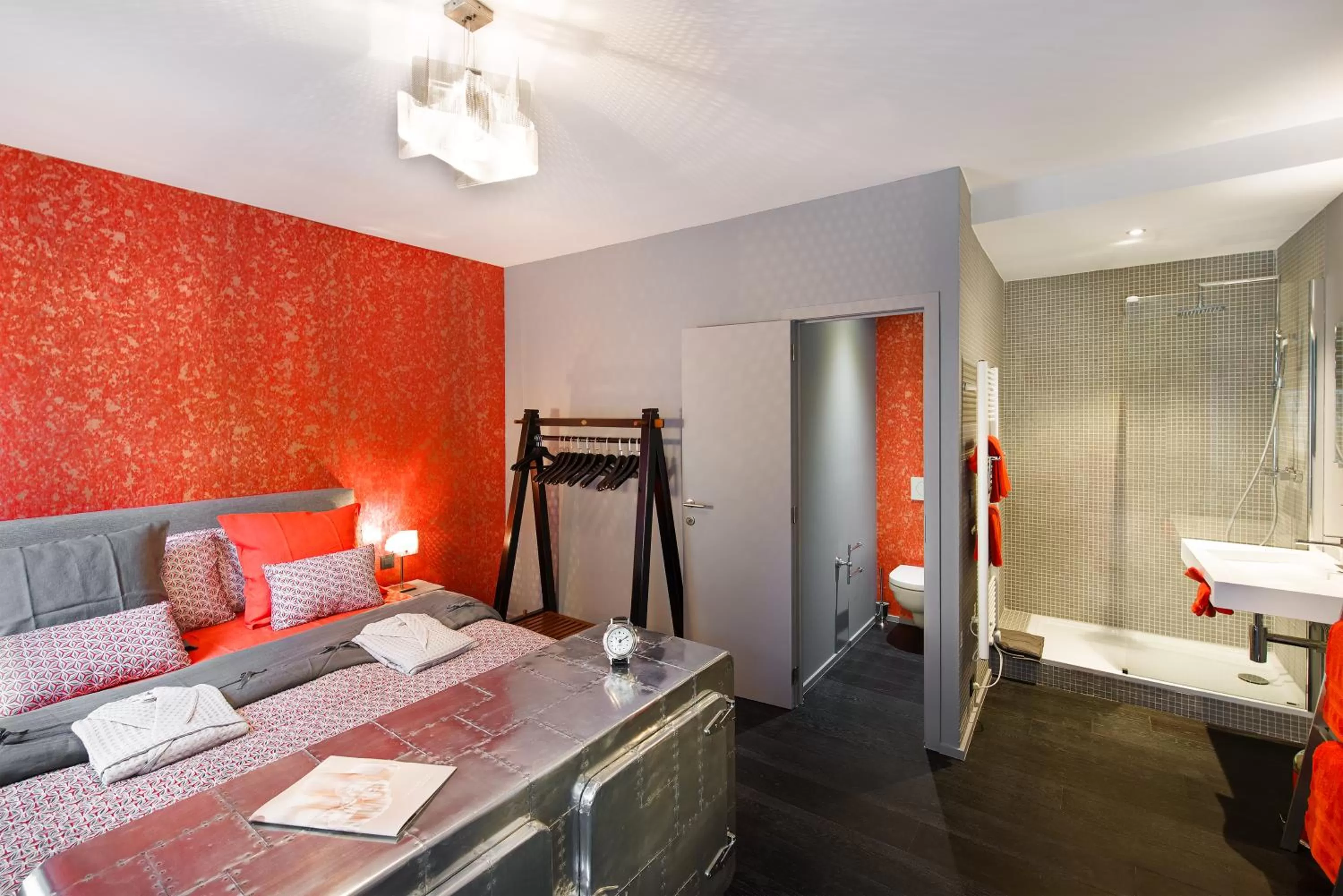 Shower, Bed in All In One