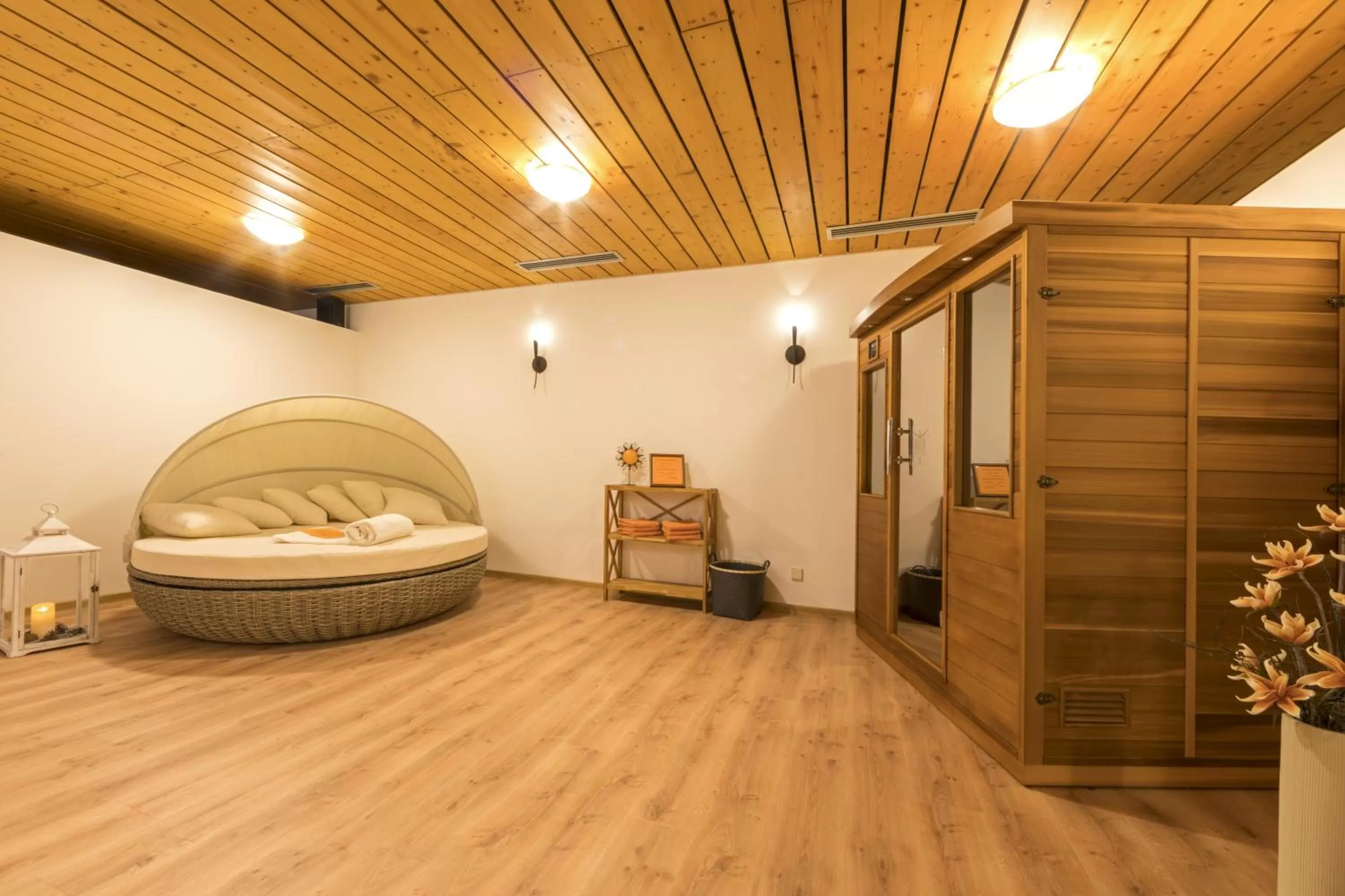 Spa and wellness centre/facilities in RelaxHotel Tannenhof