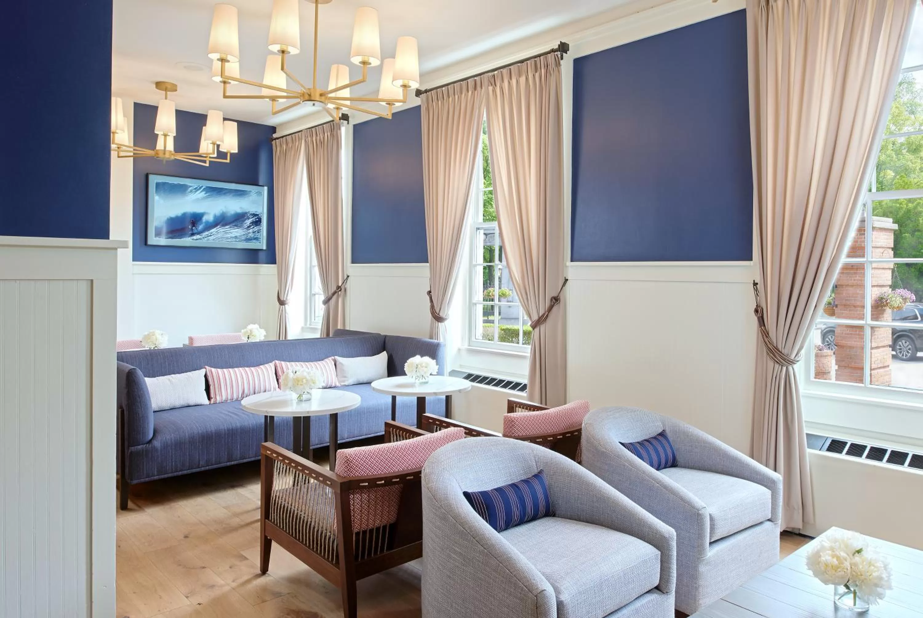 Seating area in Hotel Viking