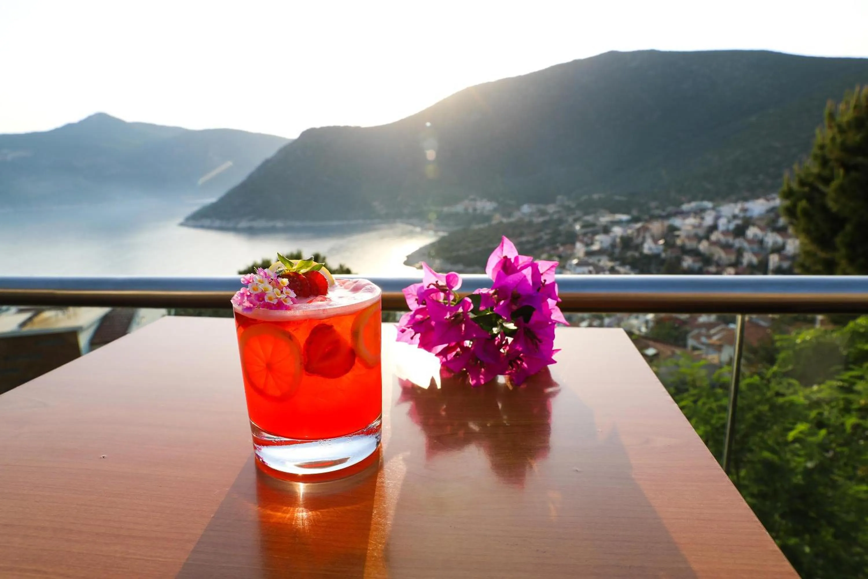 Drinks in Happy Hotel Kalkan