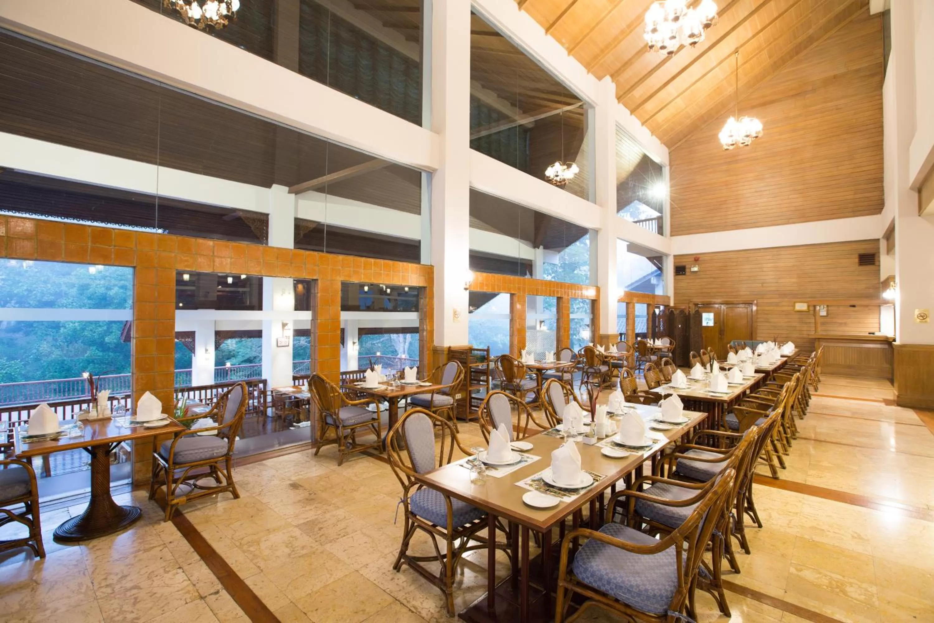 Dining area in The Imperial Mae Hong Son Resort