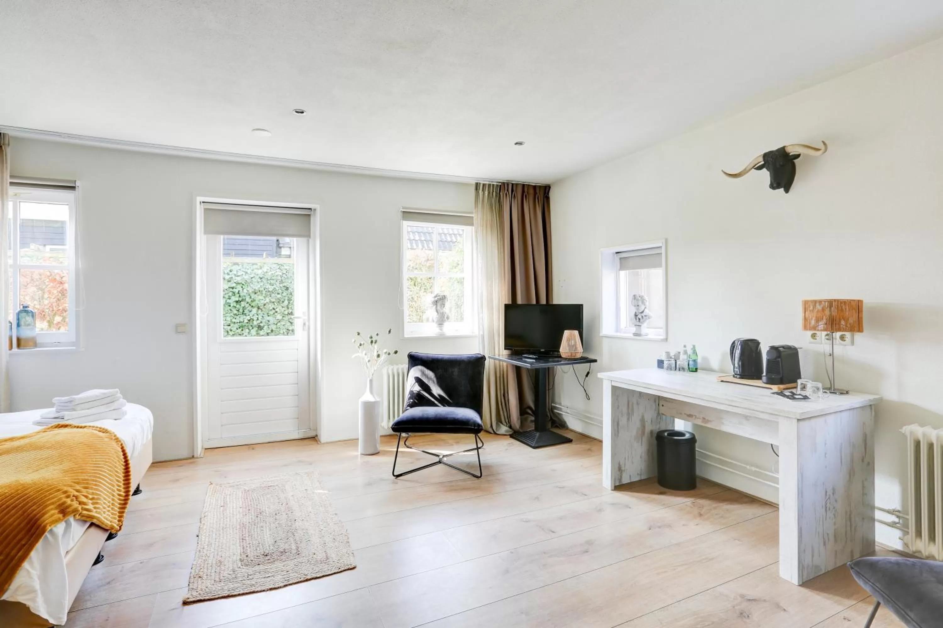 Bed in Herberg de Loohoeve