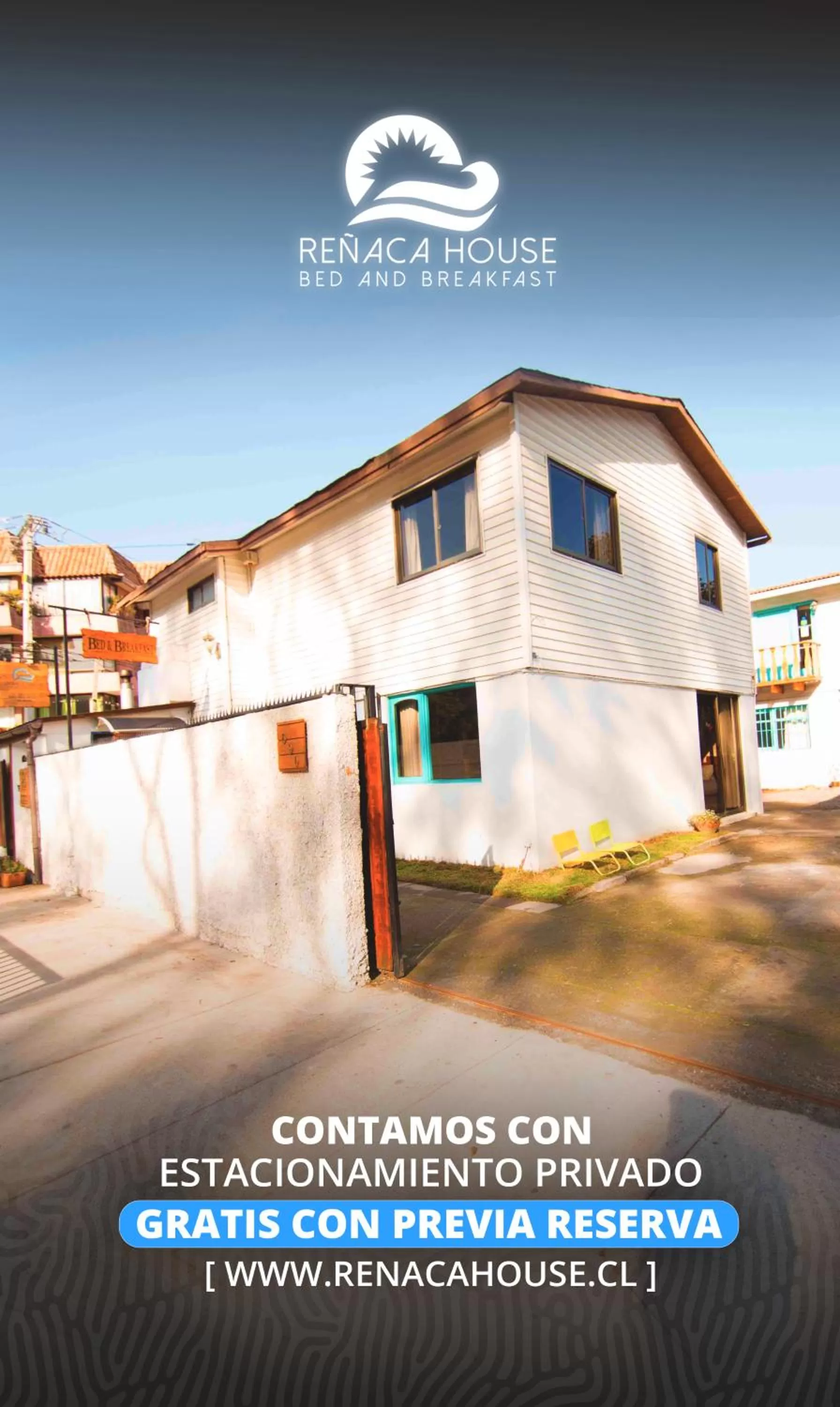 Area and facilities, Property Building in Reñaca House Bed & Breakfast