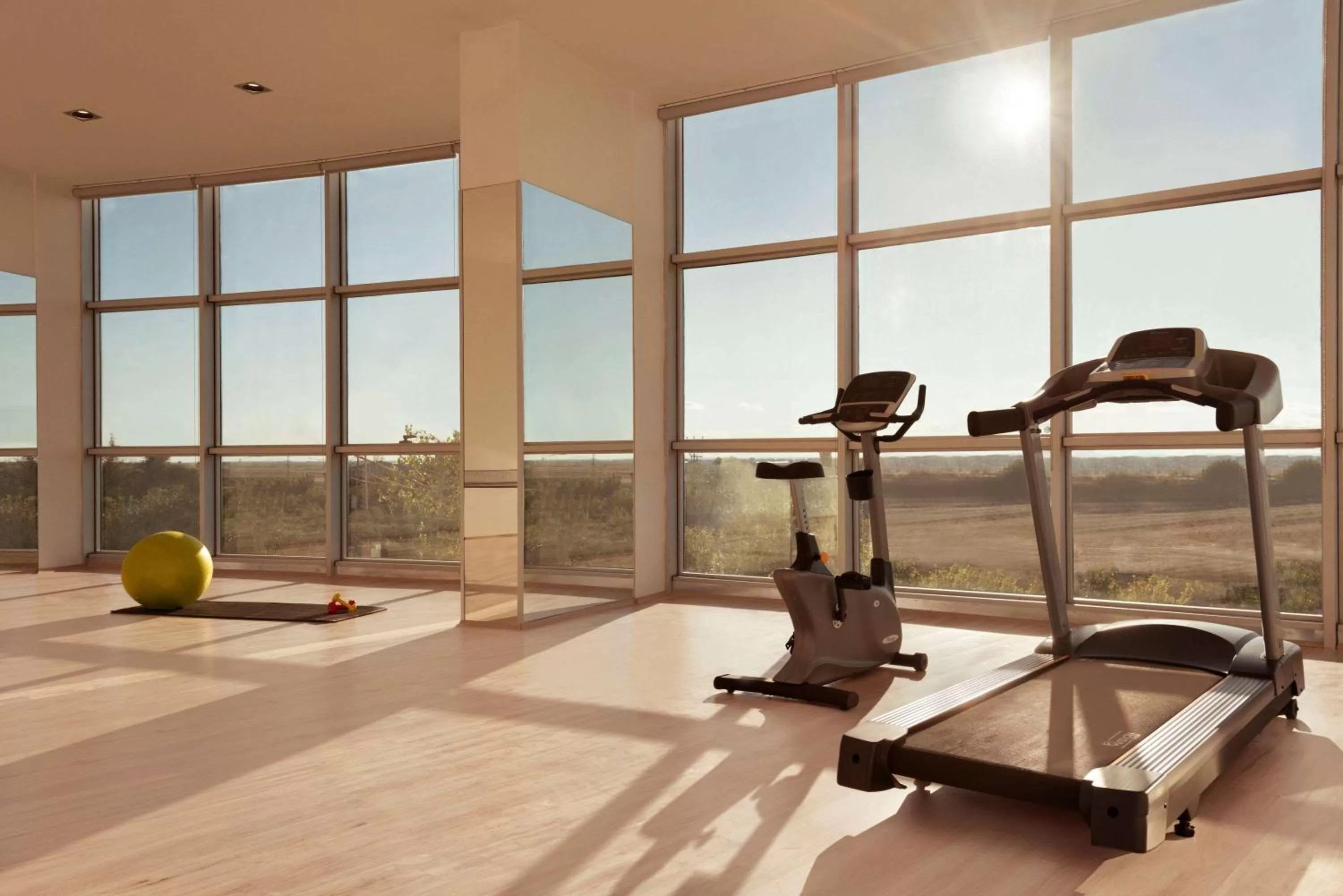 Fitness centre/facilities in Ramada Hotel by Wyndham Edirne