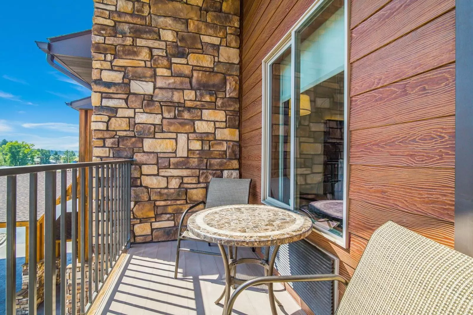Balcony/Terrace in Holiday Inn Express & Suites Custer-Mt Rushmore