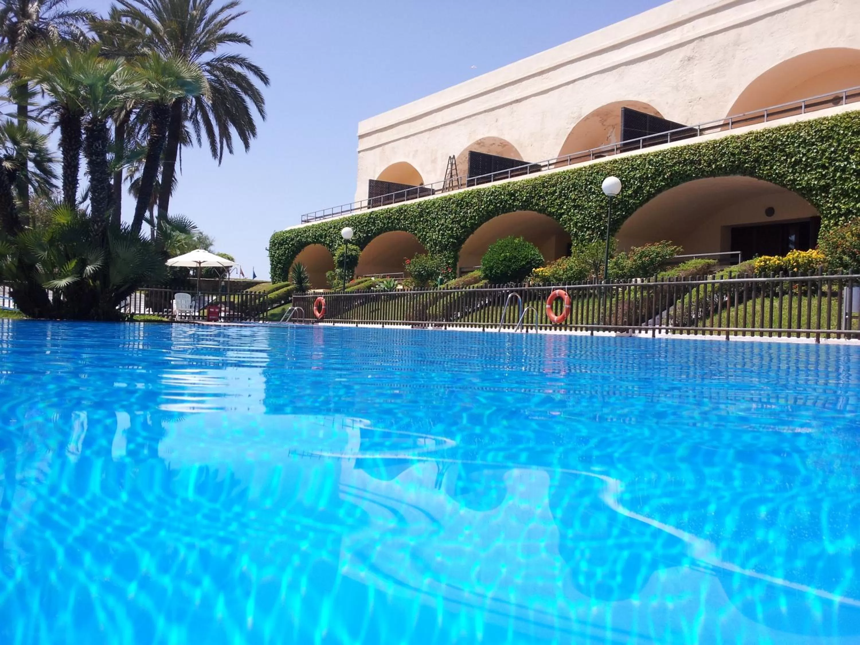 Swimming pool in Parador de Ceuta