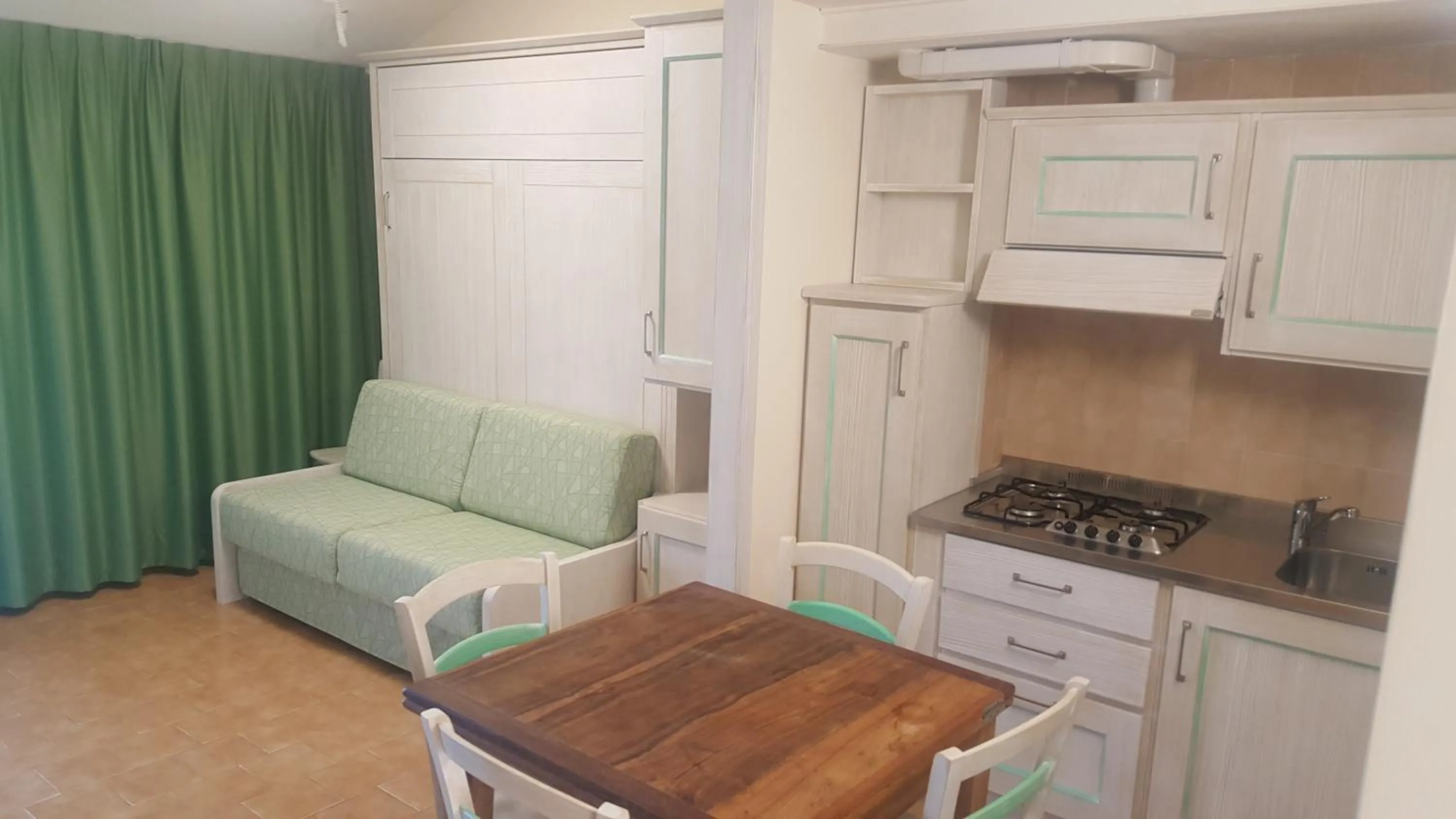 Kitchen or kitchenette in Hotel Le Tre Isole