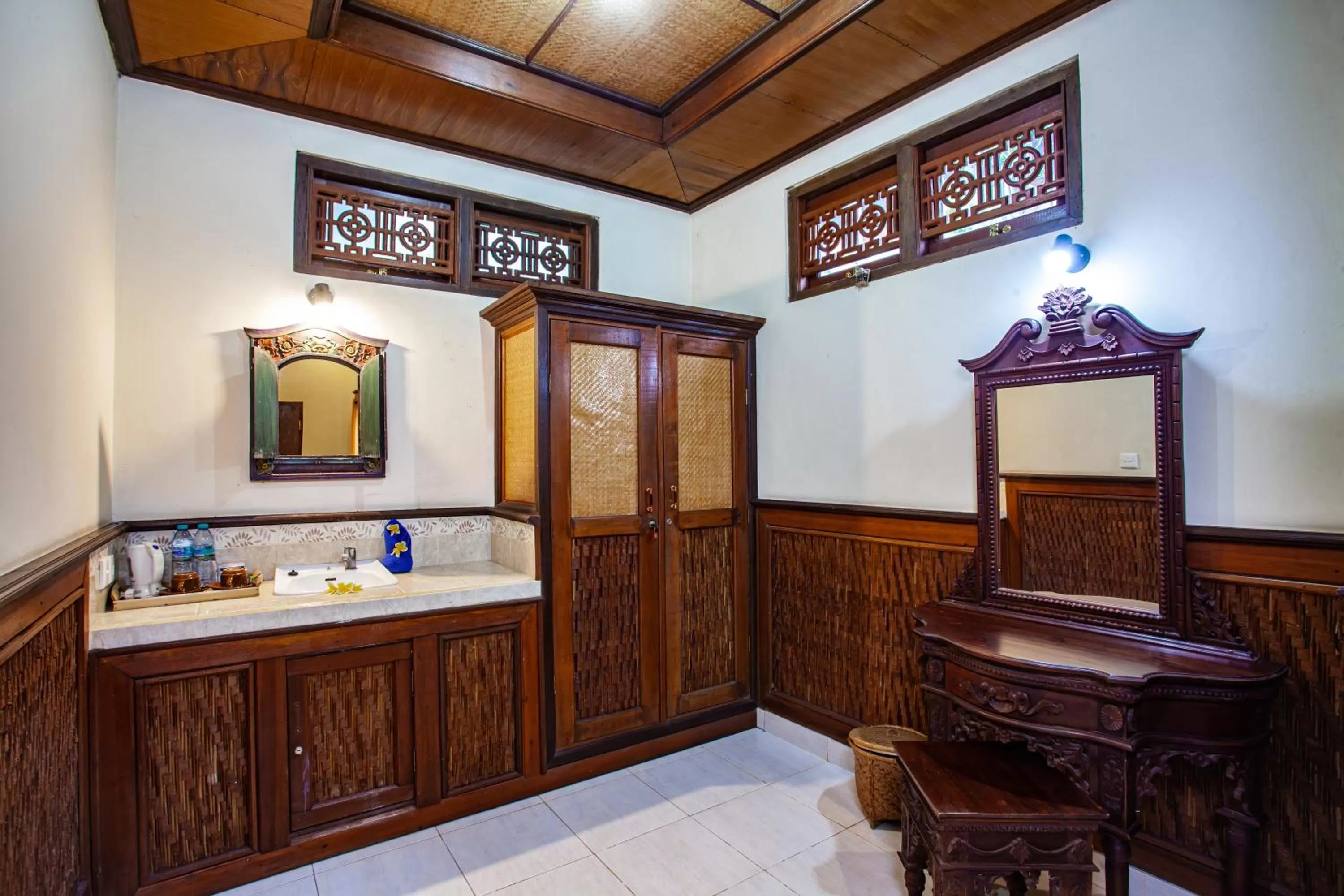 Living room in Nick's Pension