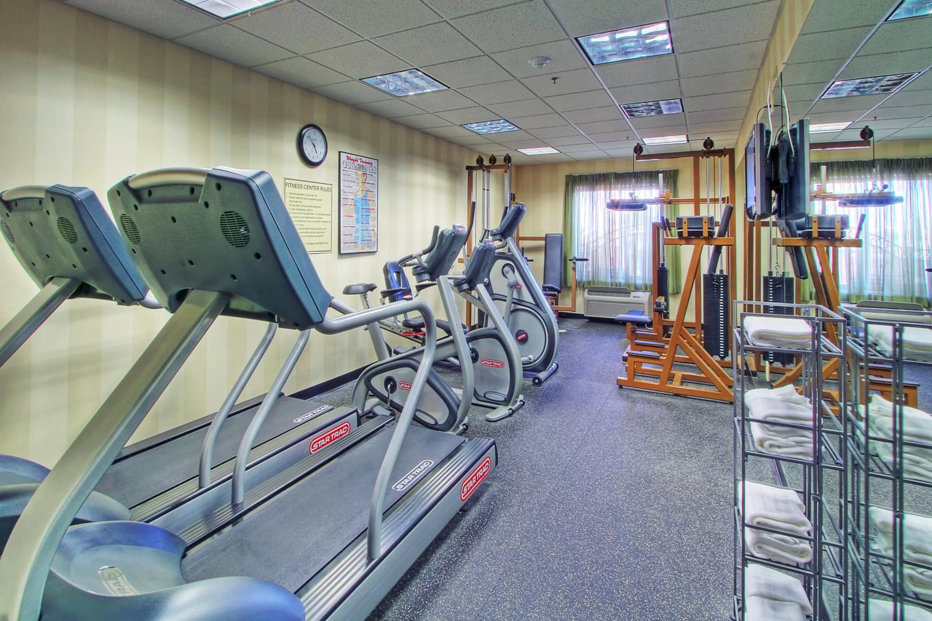 Fitness centre/facilities in Holiday Inn Express Hotel & Suites Las Cruces by IHG