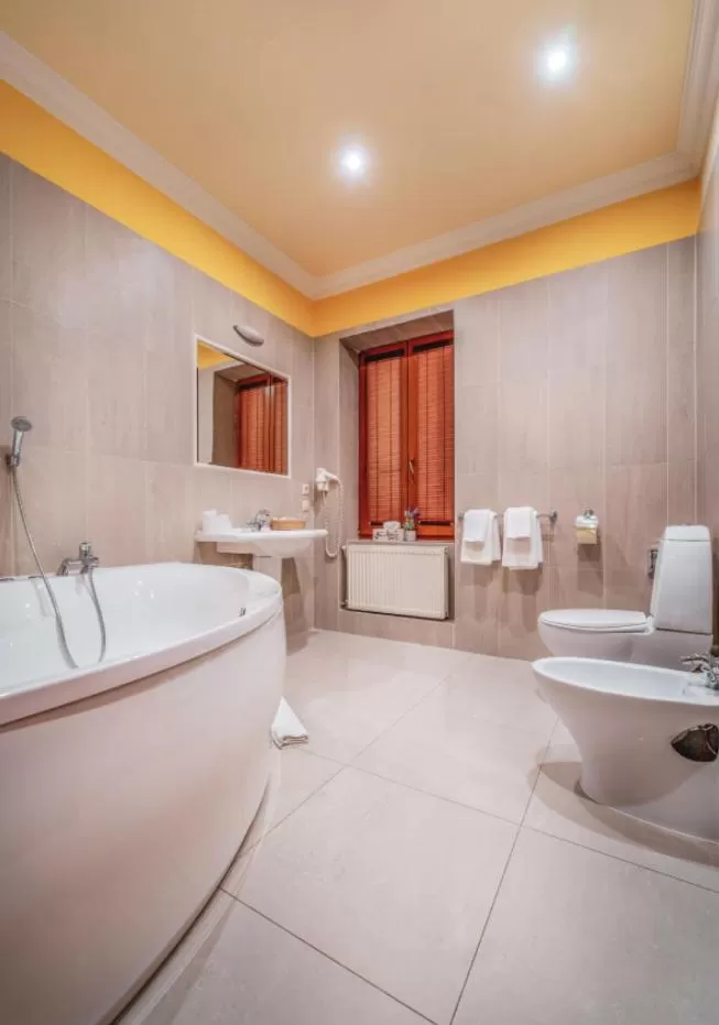 Bathroom in Hotel Capital with private wellness