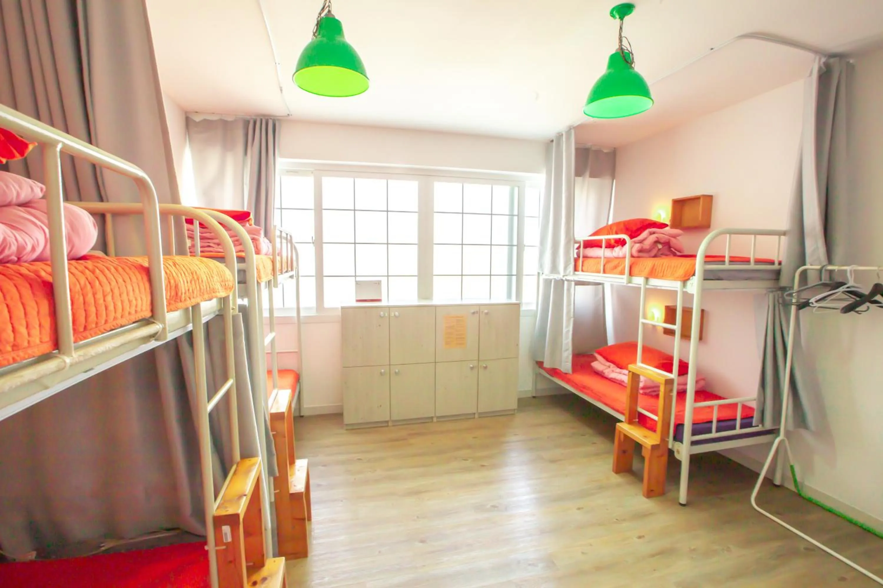 Bed in SUM Guesthouse Jeju Airport