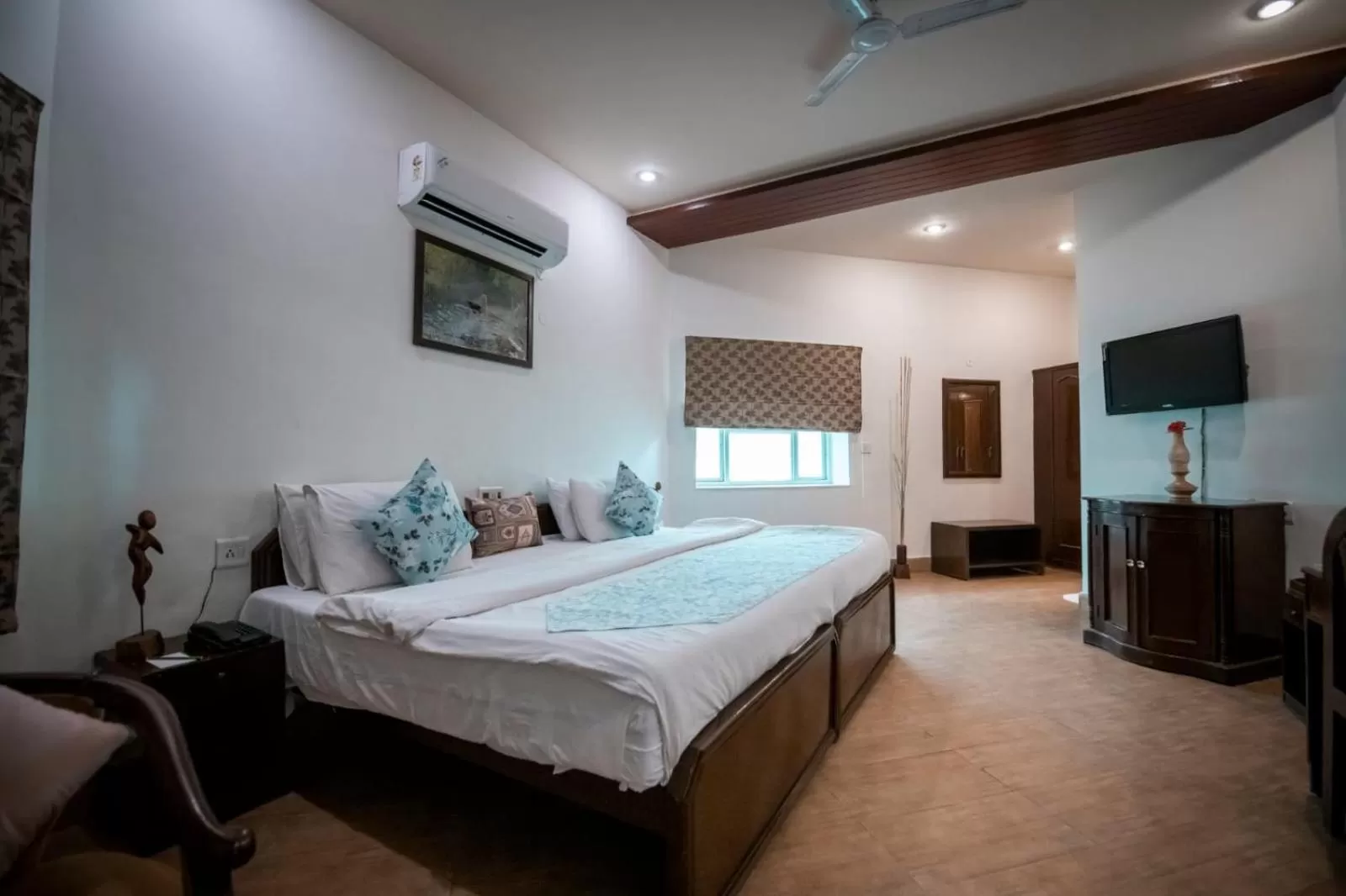 Photo of the whole room, Bed in The Fern Ranthambore Forest Resort Rajasthan