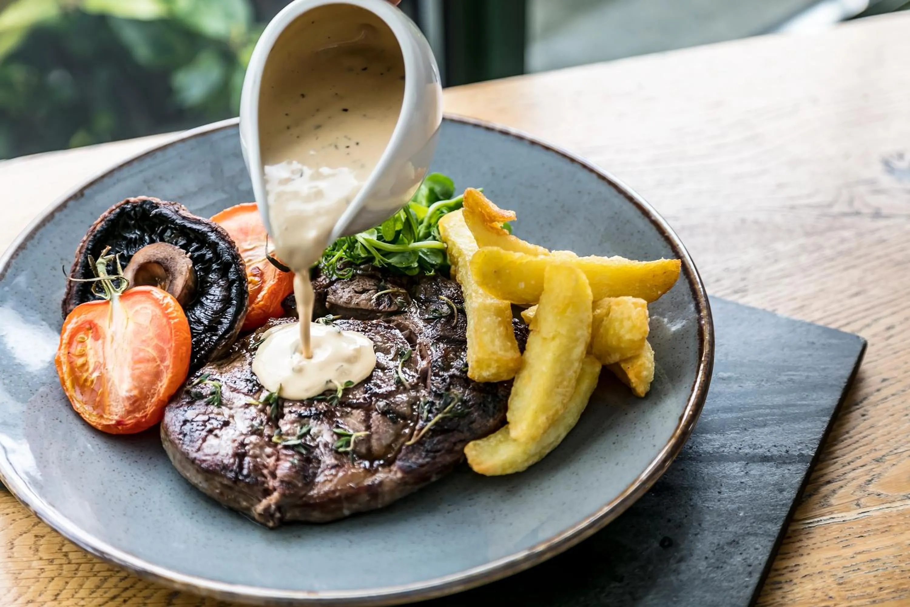 Food close-up in The Gamekeeper's Inn