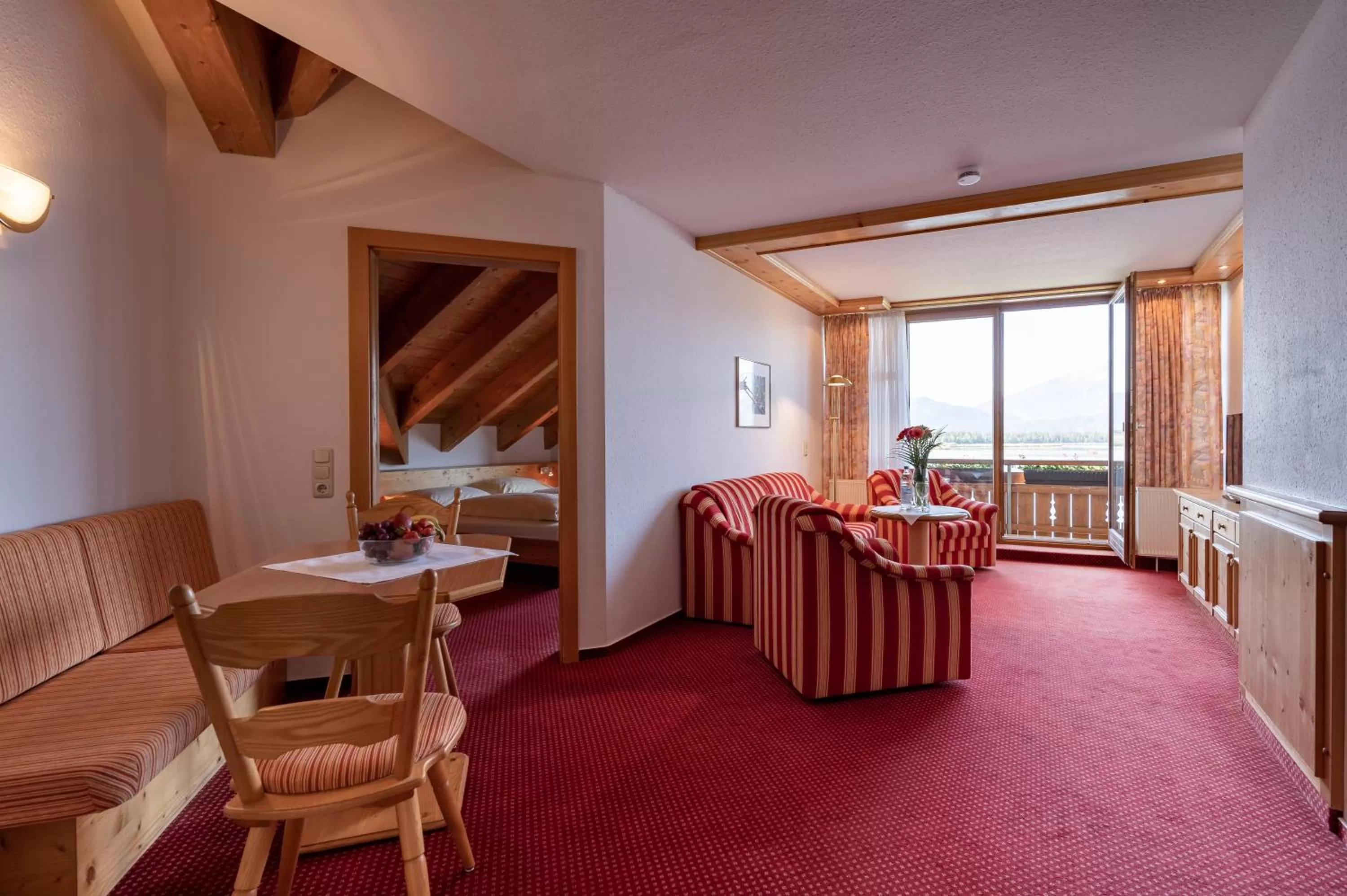 Living room in Residenz Hopfensee