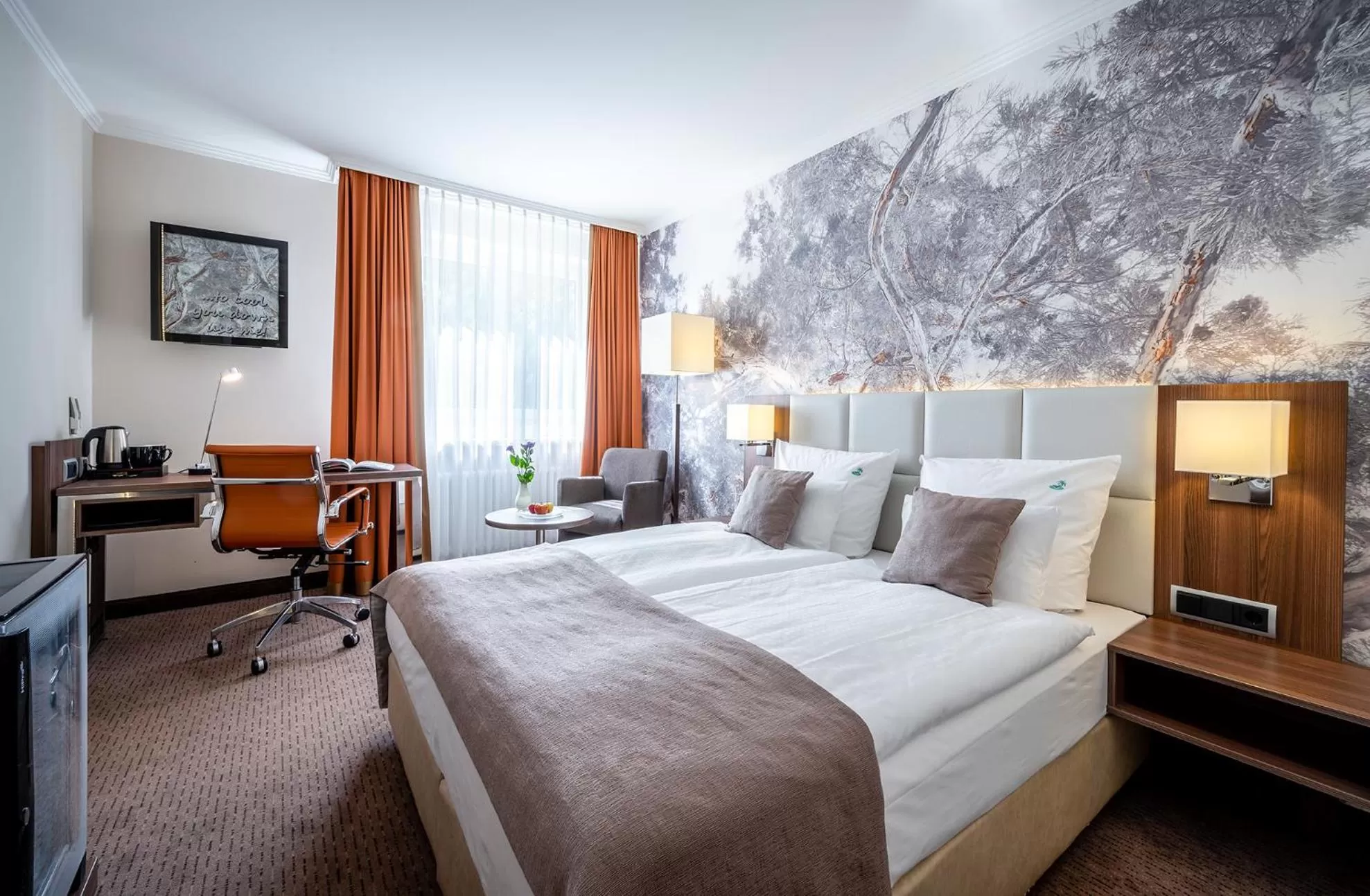 Bed in Insel Hotel Bonn - Superior