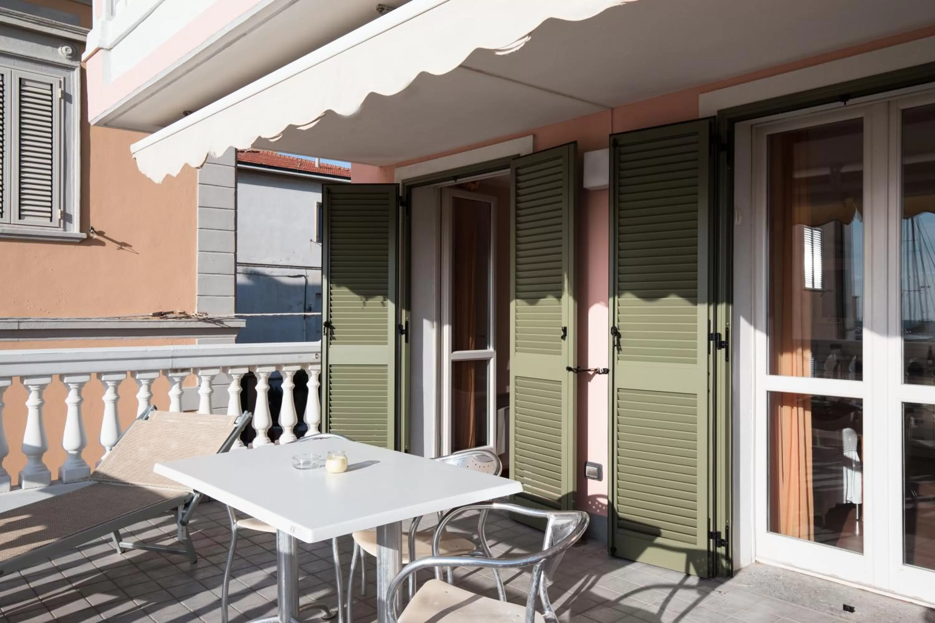 Balcony/Terrace in Residenza Santa Cecilia