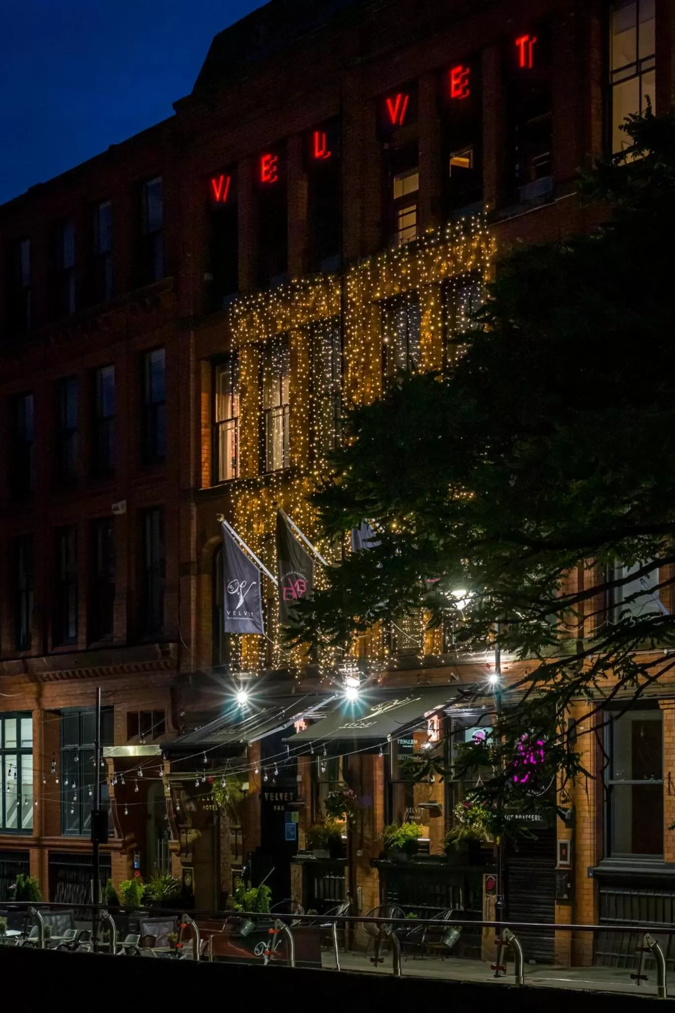 Property building in Velvet Hotel Manchester, WorldHotels Crafted