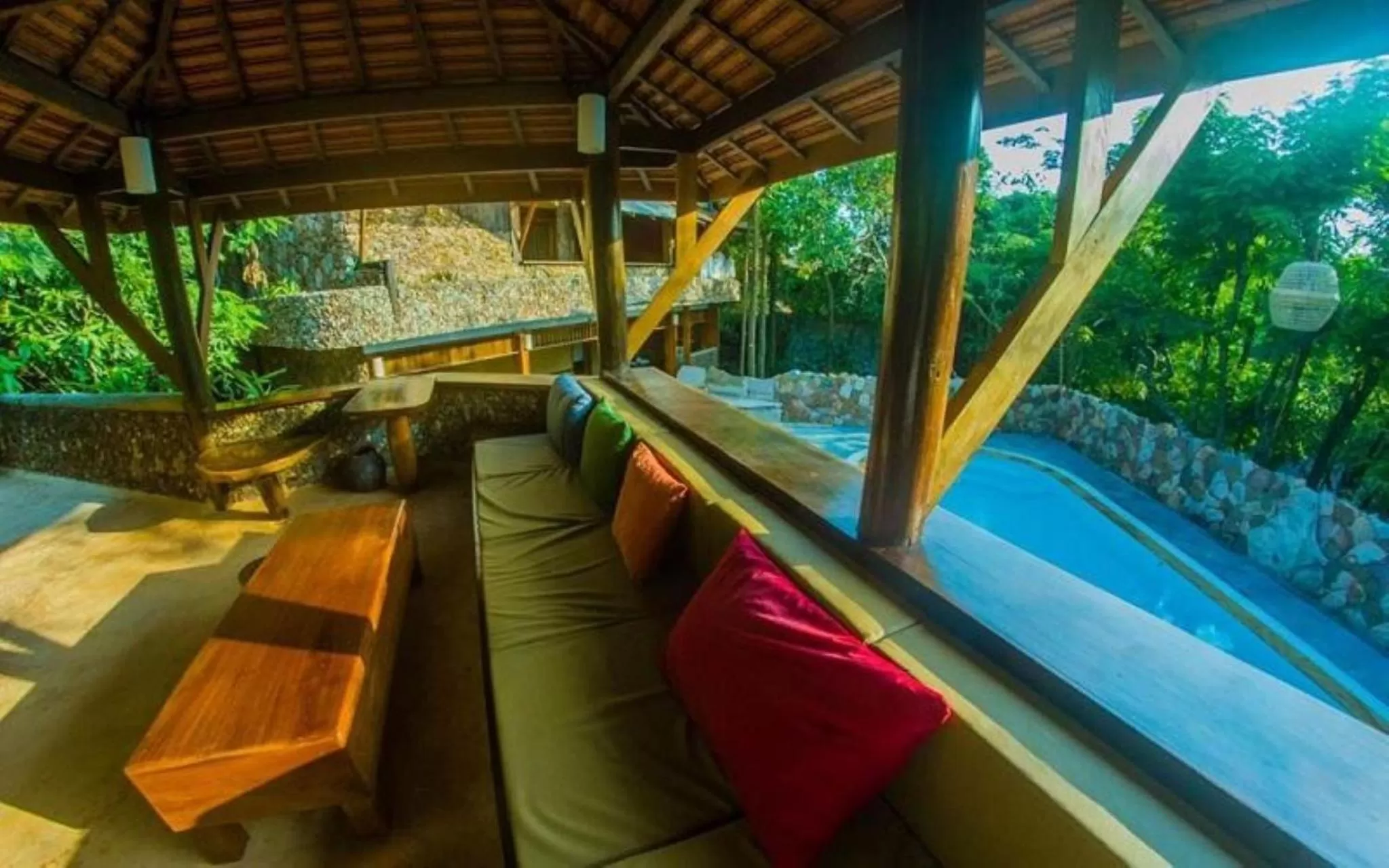 Seating area in Veranda Natural Resort