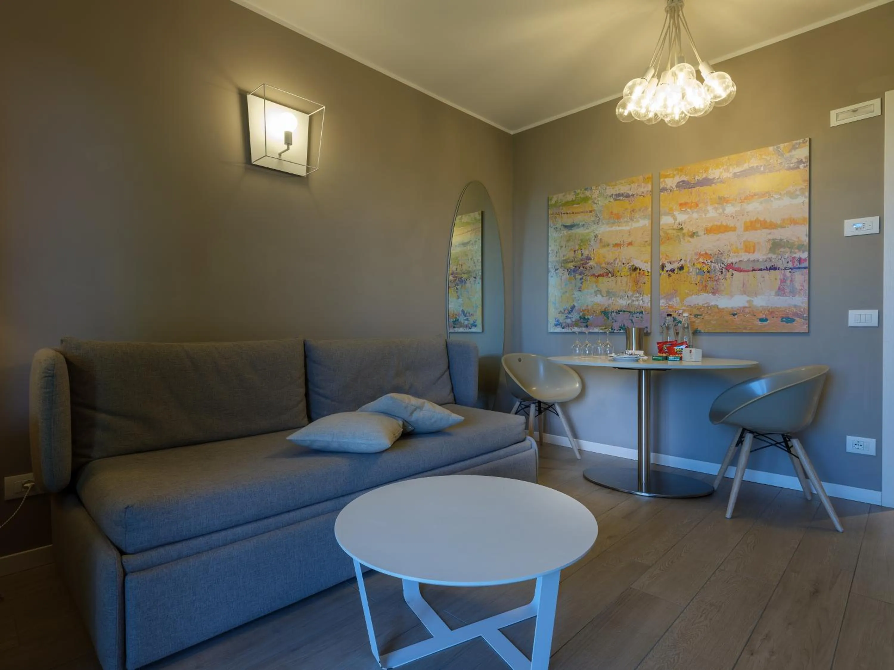 Living room in Parc Hotel Germano Suites & Apartments