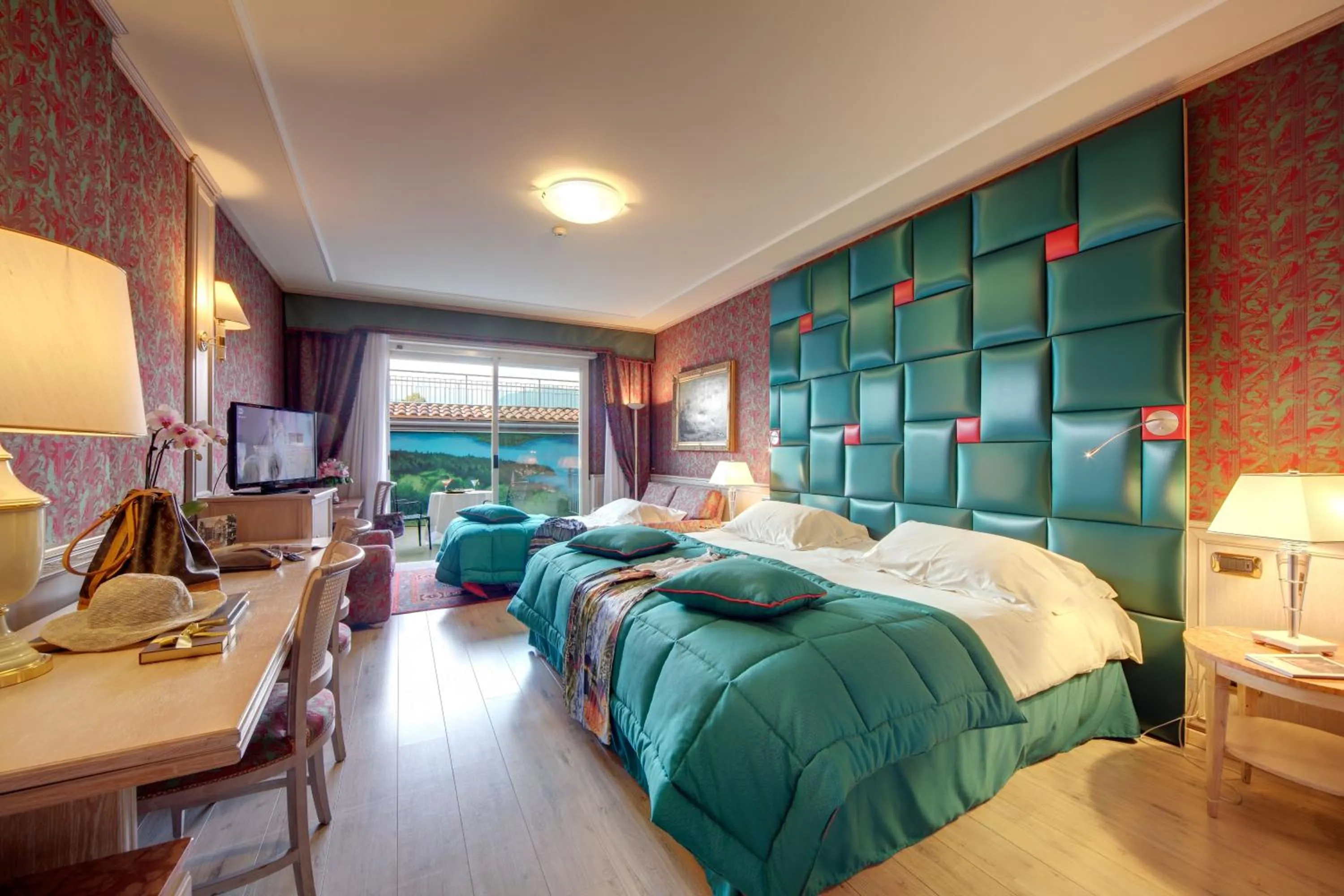 Bed in Grand Hotel Dino