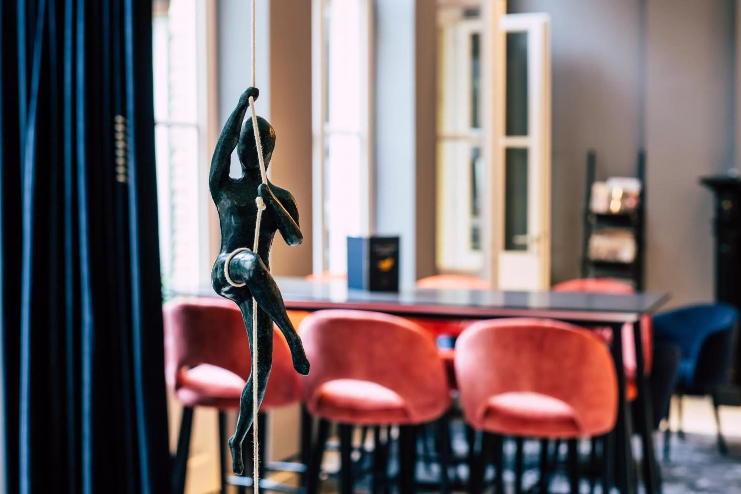 Living room in Boutique Hotel Sablon by CW Hotel Collection