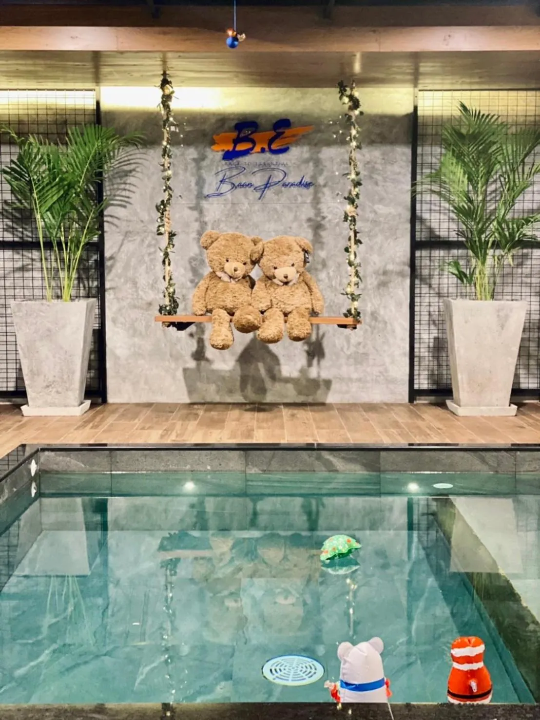 Pool view in BH Baan Paradise Hotel Patong