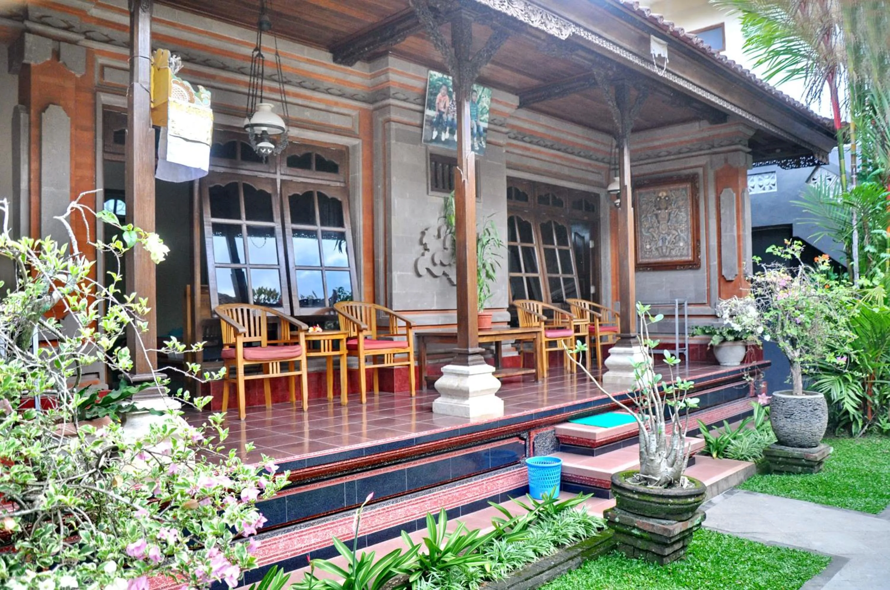 Patio in Nick's Homestay