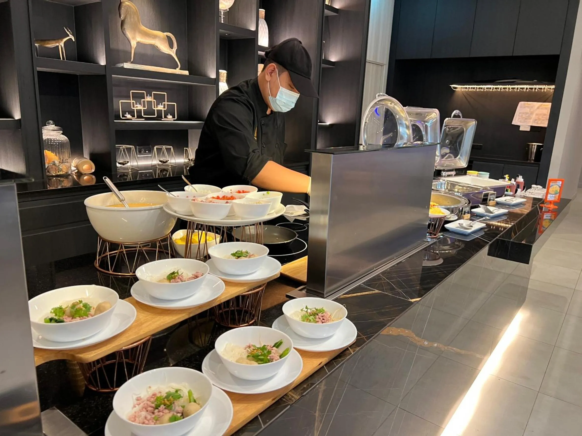 Buffet breakfast in Fifth Pattaya Jomtien By Shiwalai Int