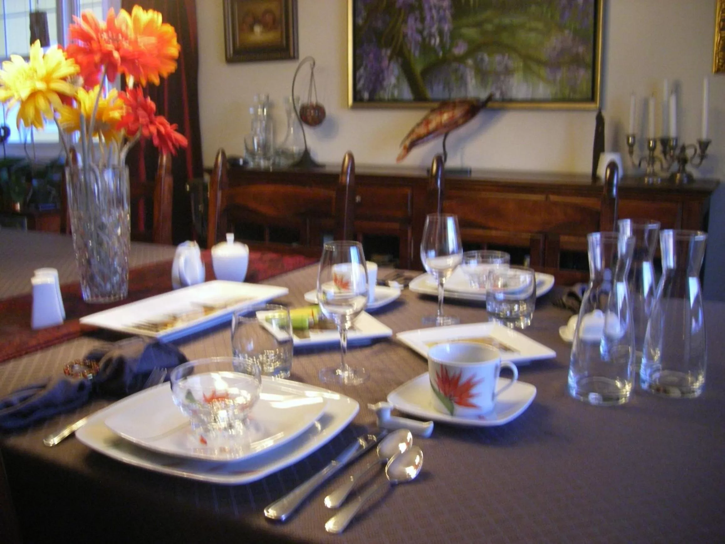 Restaurant/places to eat in Atelier Galerie Anne Drouin Peinture & Pension