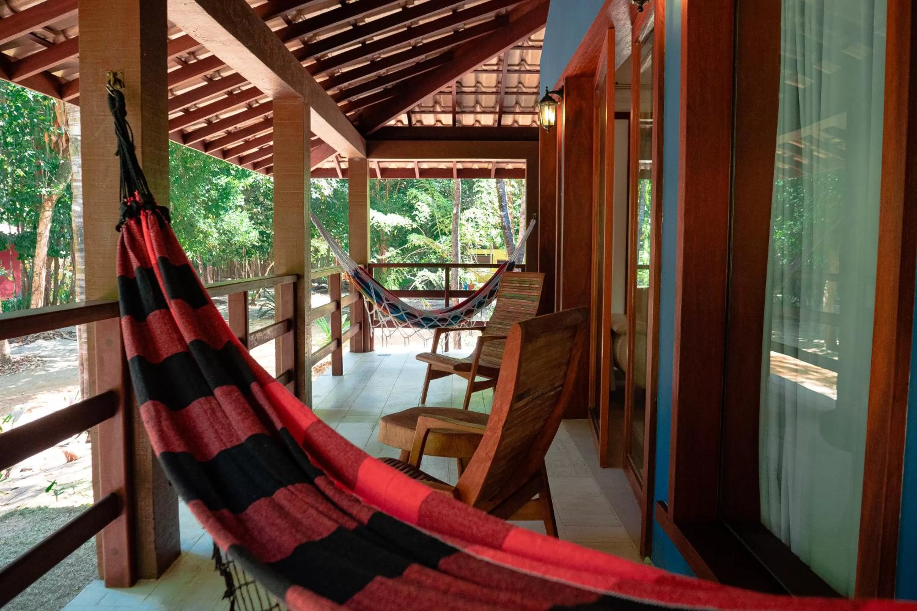 Balcony/Terrace in Pousada Sitio da Bia