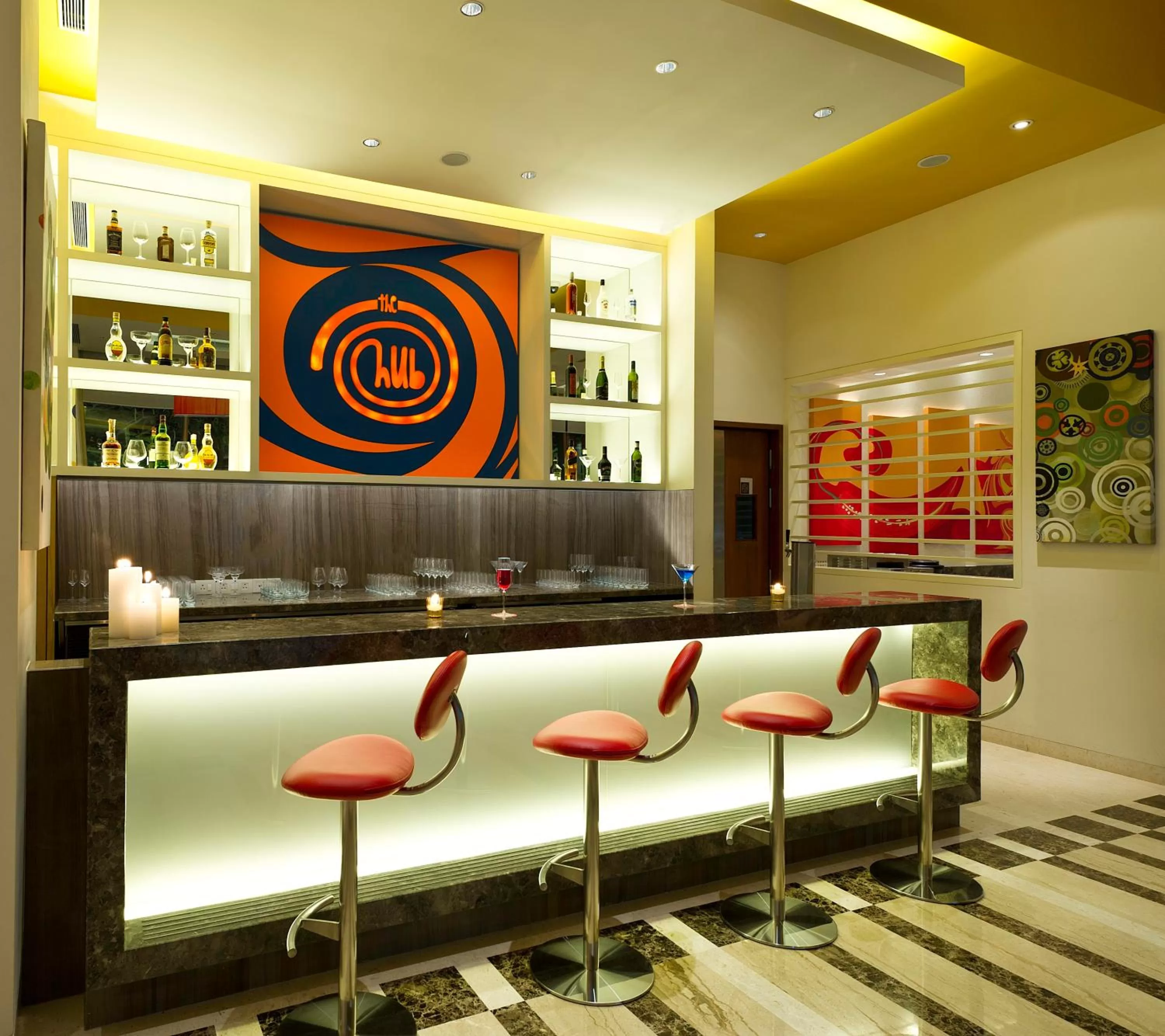 Lounge or bar in ibis Nashik - An Accor Brand