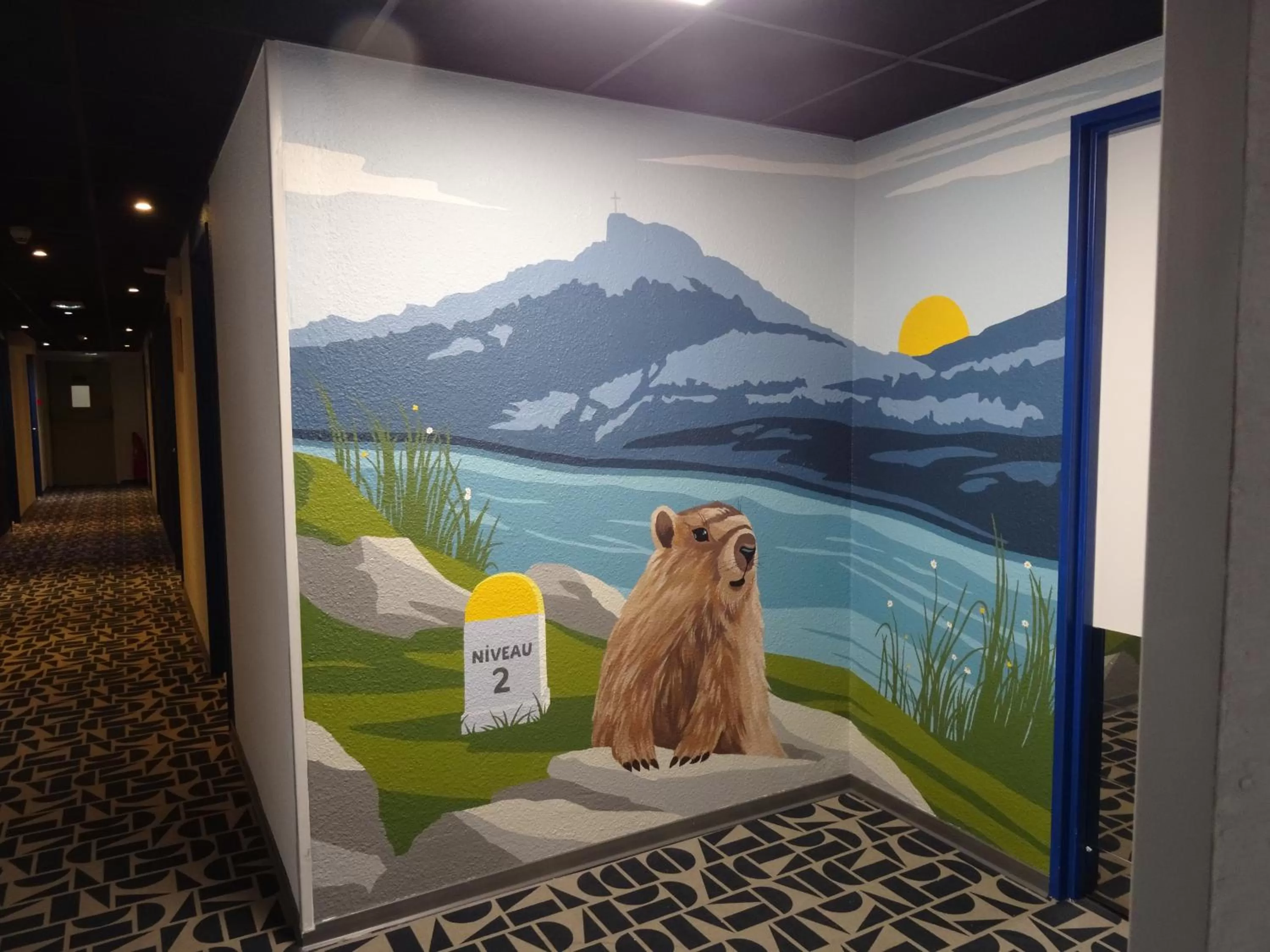 Lobby or reception in Ibis budget Chambéry Centre Ville